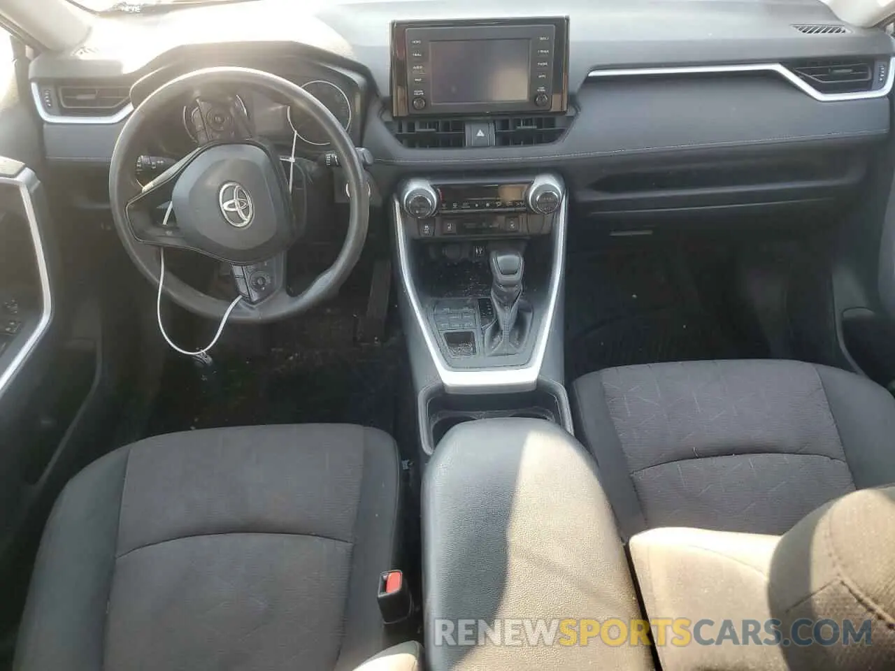 8 Photograph of a damaged car 2T3P1RFV2KC030748 TOYOTA RAV4 2019