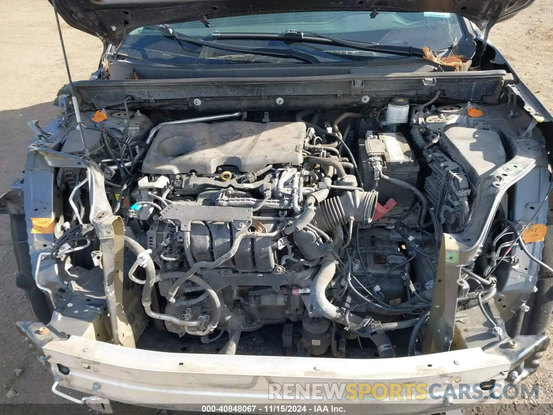 10 Photograph of a damaged car 2T3P1RFV2KC036484 TOYOTA RAV4 2019