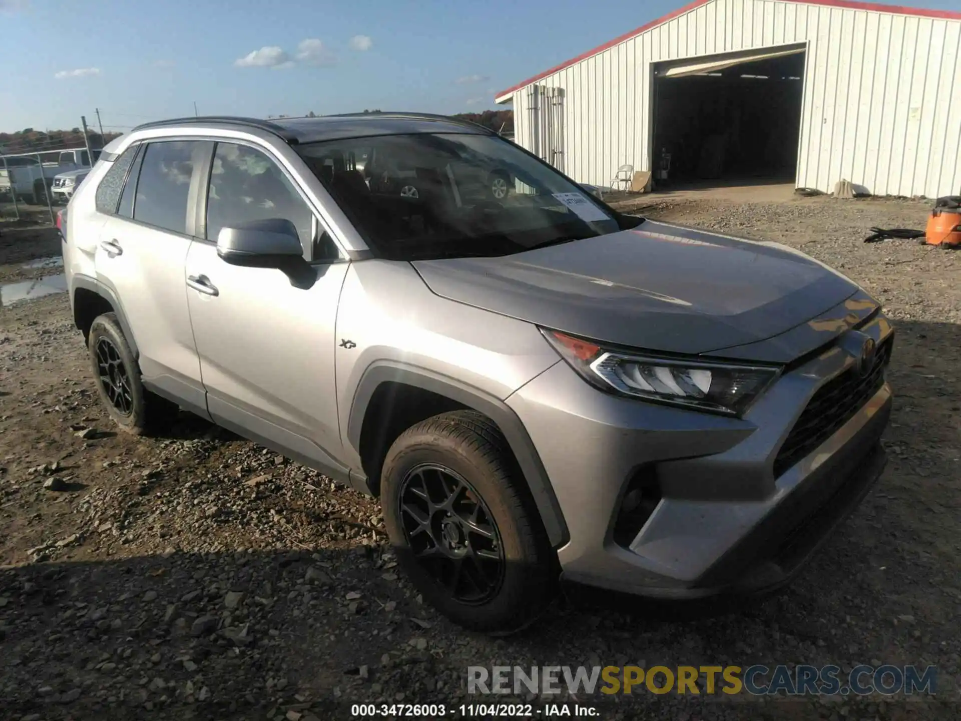 1 Photograph of a damaged car 2T3P1RFV2KC039126 TOYOTA RAV4 2019