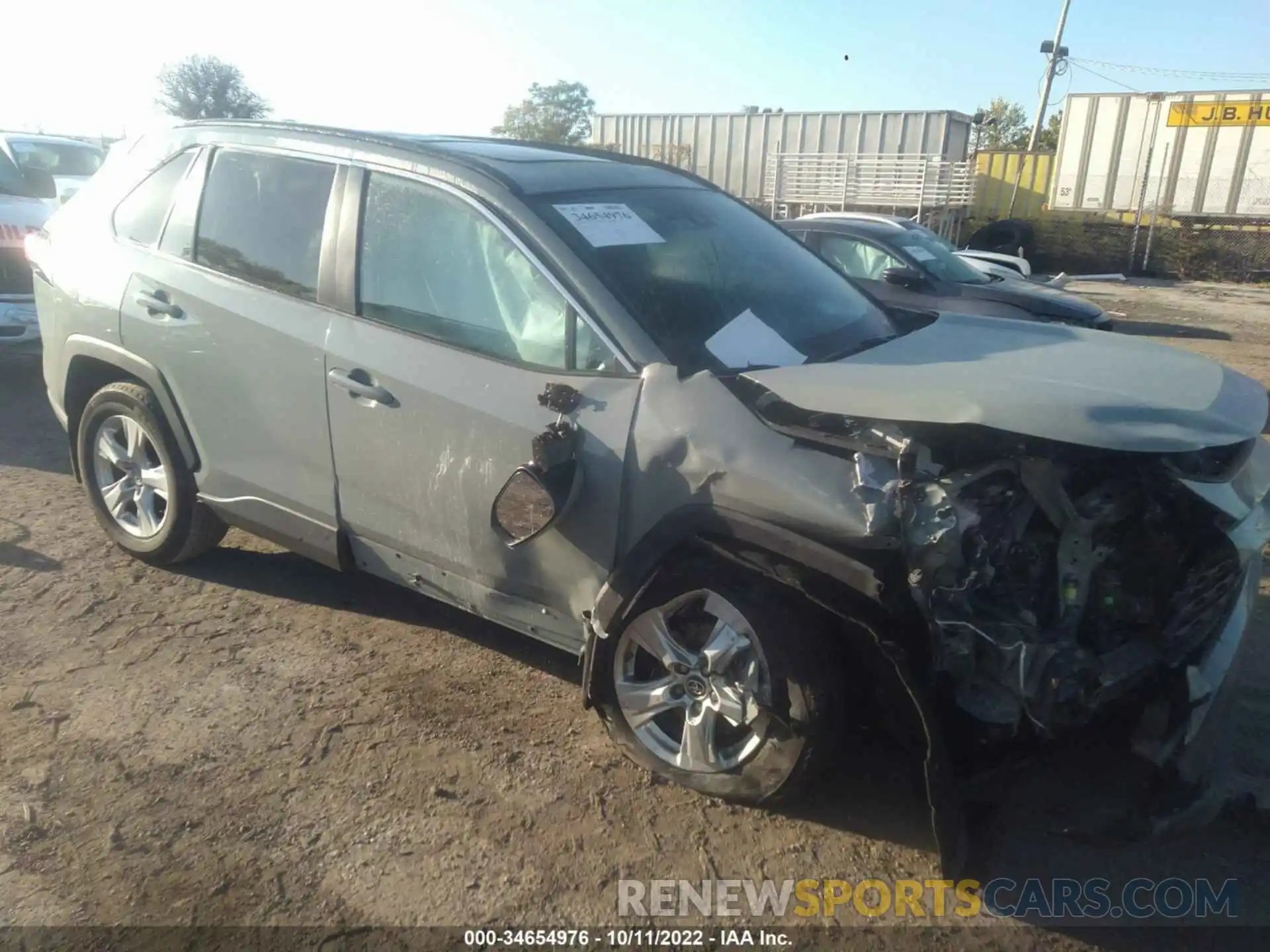 1 Photograph of a damaged car 2T3P1RFV2KC045217 TOYOTA RAV4 2019