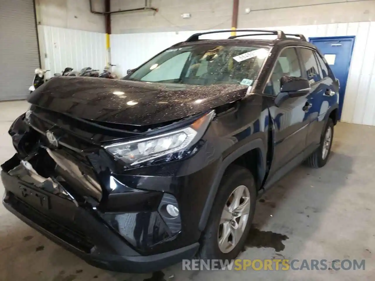 2 Photograph of a damaged car 2T3P1RFV2KC048666 TOYOTA RAV4 2019