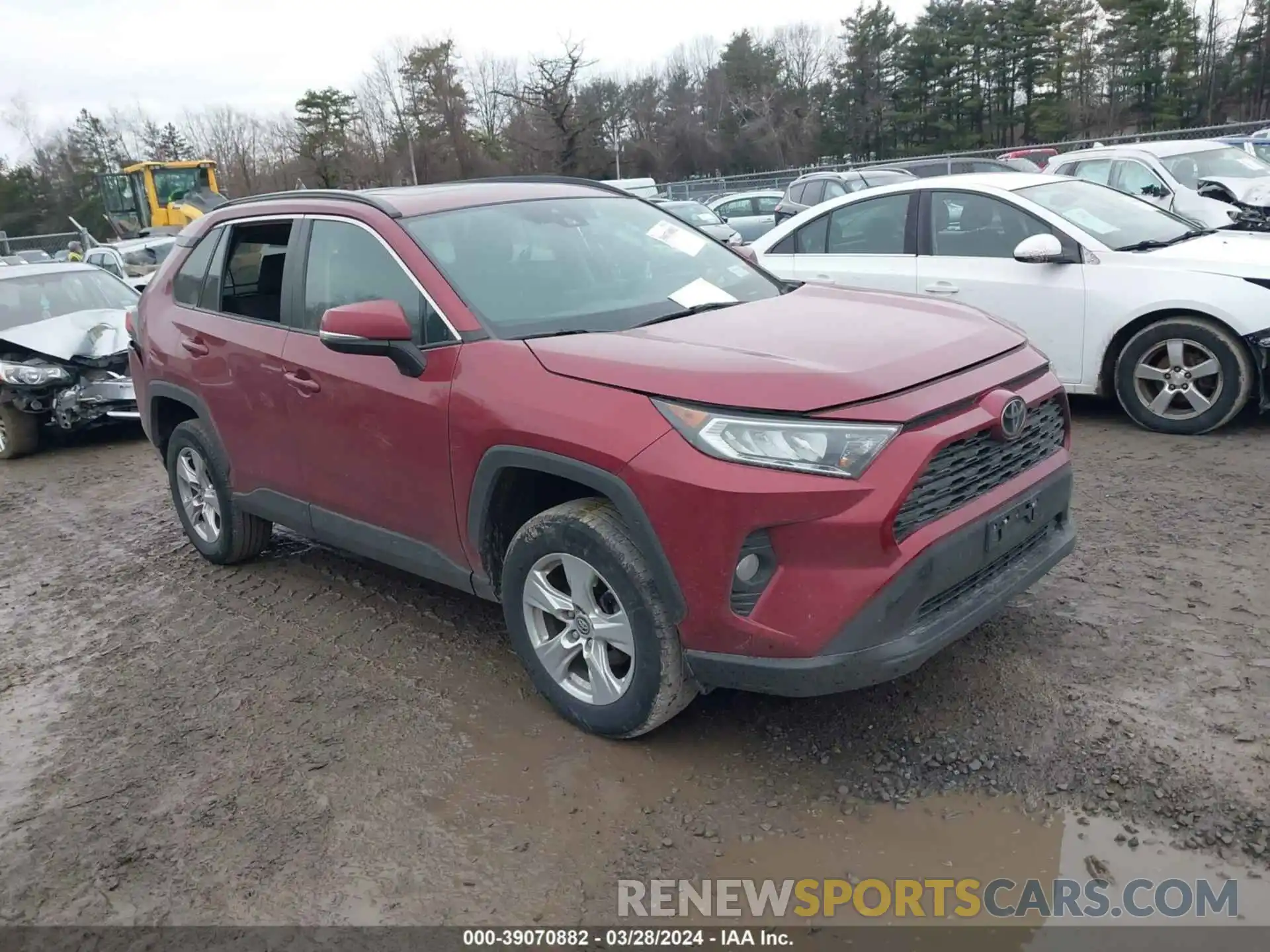 1 Photograph of a damaged car 2T3P1RFV2KC049560 TOYOTA RAV4 2019