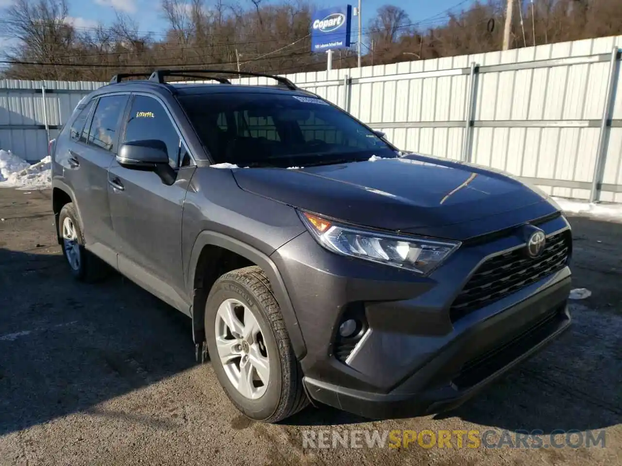 1 Photograph of a damaged car 2T3P1RFV2KC051146 TOYOTA RAV4 2019