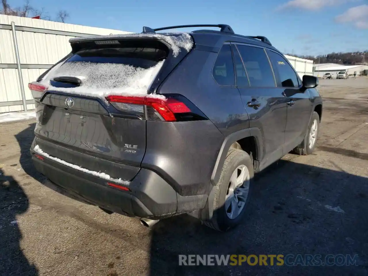 4 Photograph of a damaged car 2T3P1RFV2KC051146 TOYOTA RAV4 2019