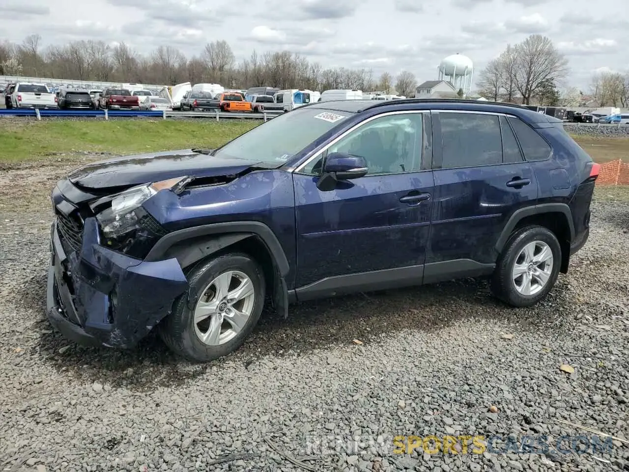 1 Photograph of a damaged car 2T3P1RFV2KC053799 TOYOTA RAV4 2019