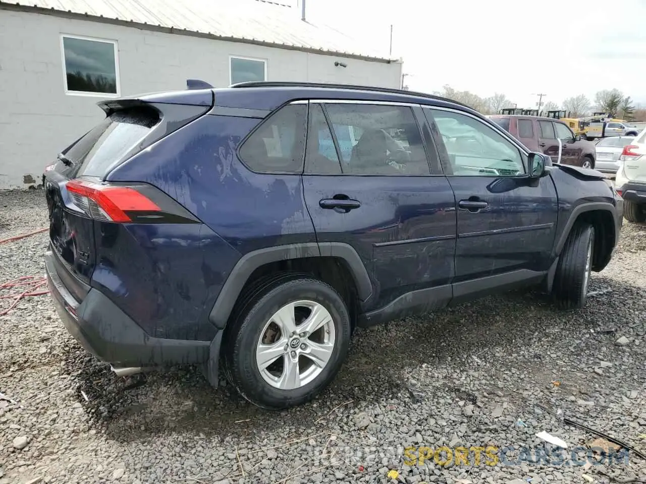 3 Photograph of a damaged car 2T3P1RFV2KC053799 TOYOTA RAV4 2019