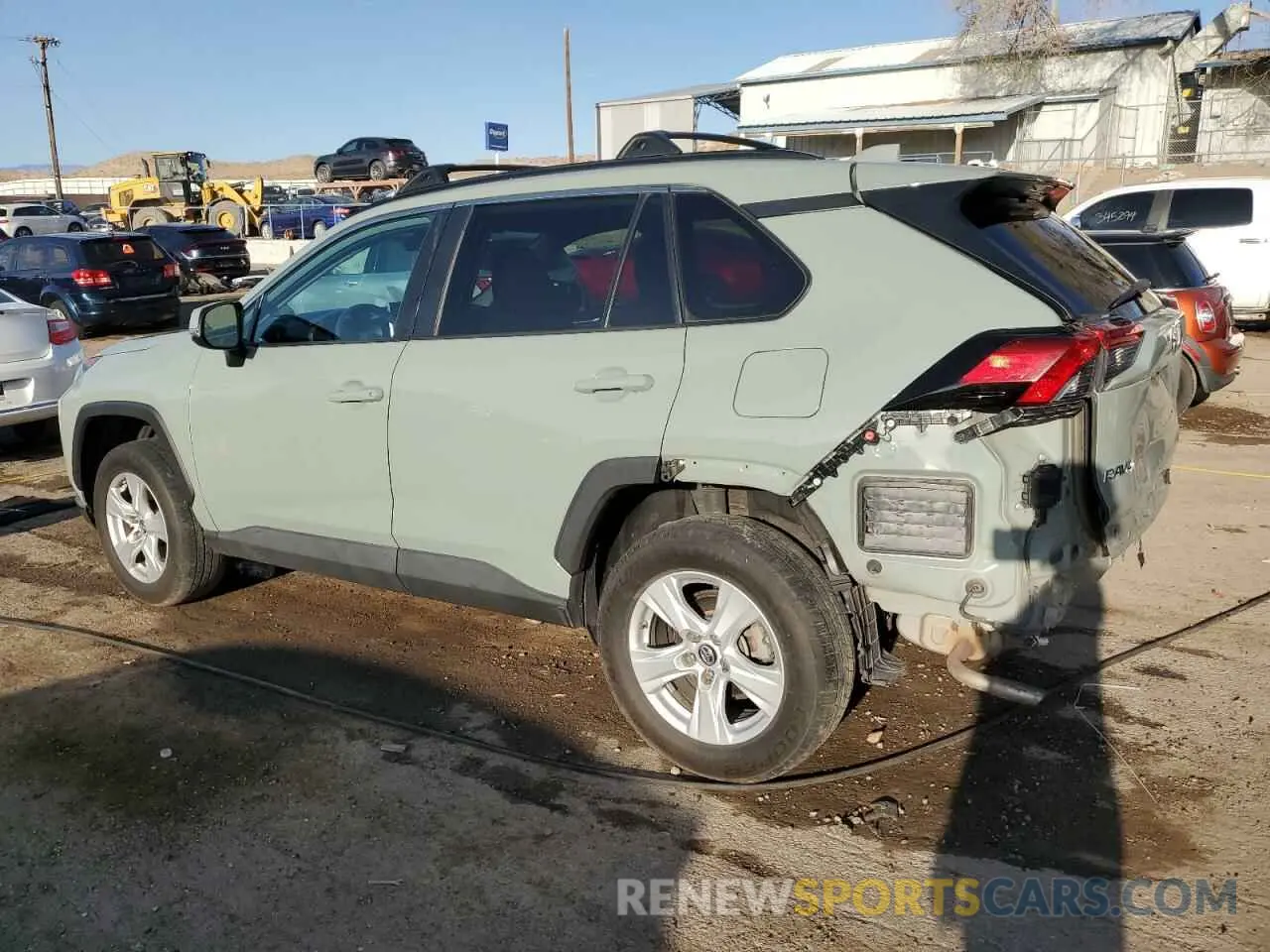 2 Photograph of a damaged car 2T3P1RFV2KW020266 TOYOTA RAV4 2019
