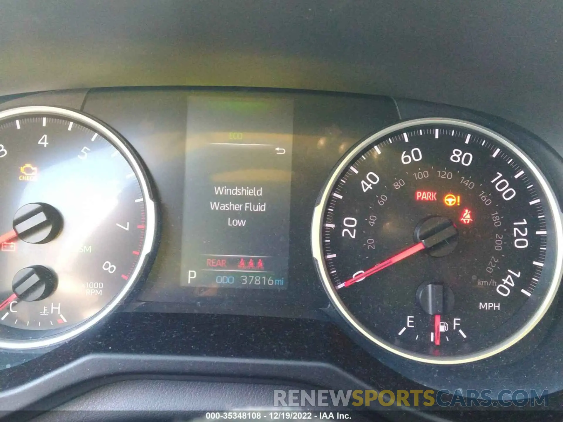 7 Photograph of a damaged car 2T3P1RFV2KW025158 TOYOTA RAV4 2019