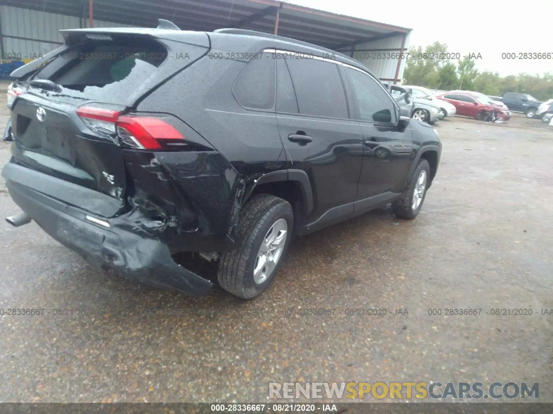 4 Photograph of a damaged car 2T3P1RFV2KW038380 TOYOTA RAV4 2019