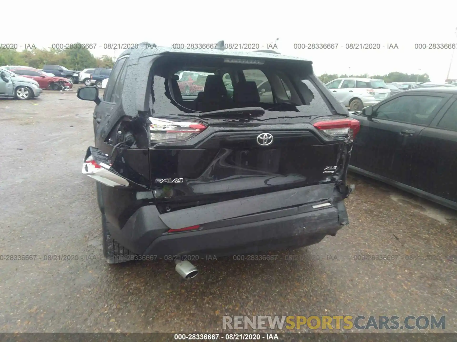 6 Photograph of a damaged car 2T3P1RFV2KW038380 TOYOTA RAV4 2019