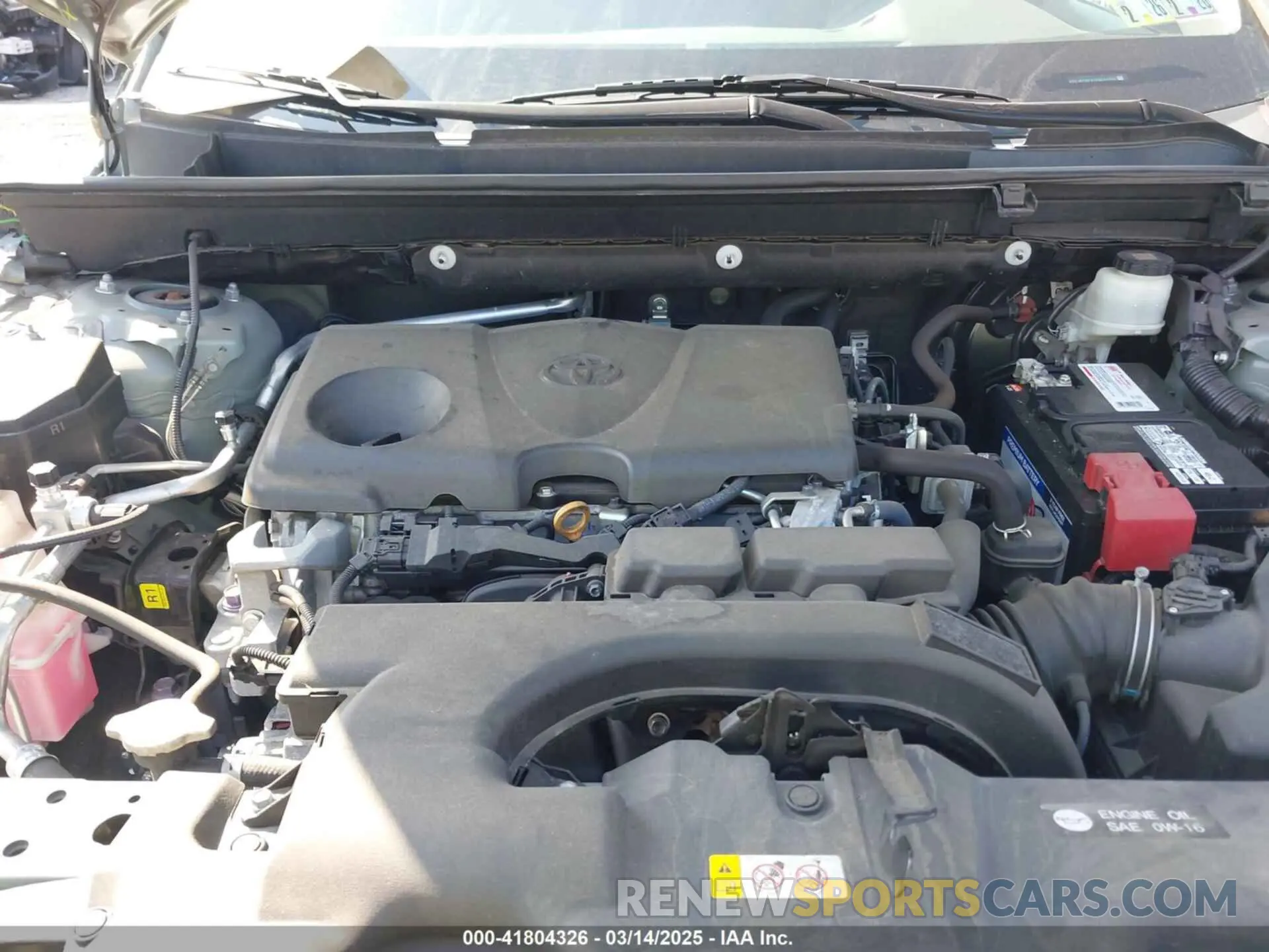 10 Photograph of a damaged car 2T3P1RFV2KW041490 TOYOTA RAV4 2019