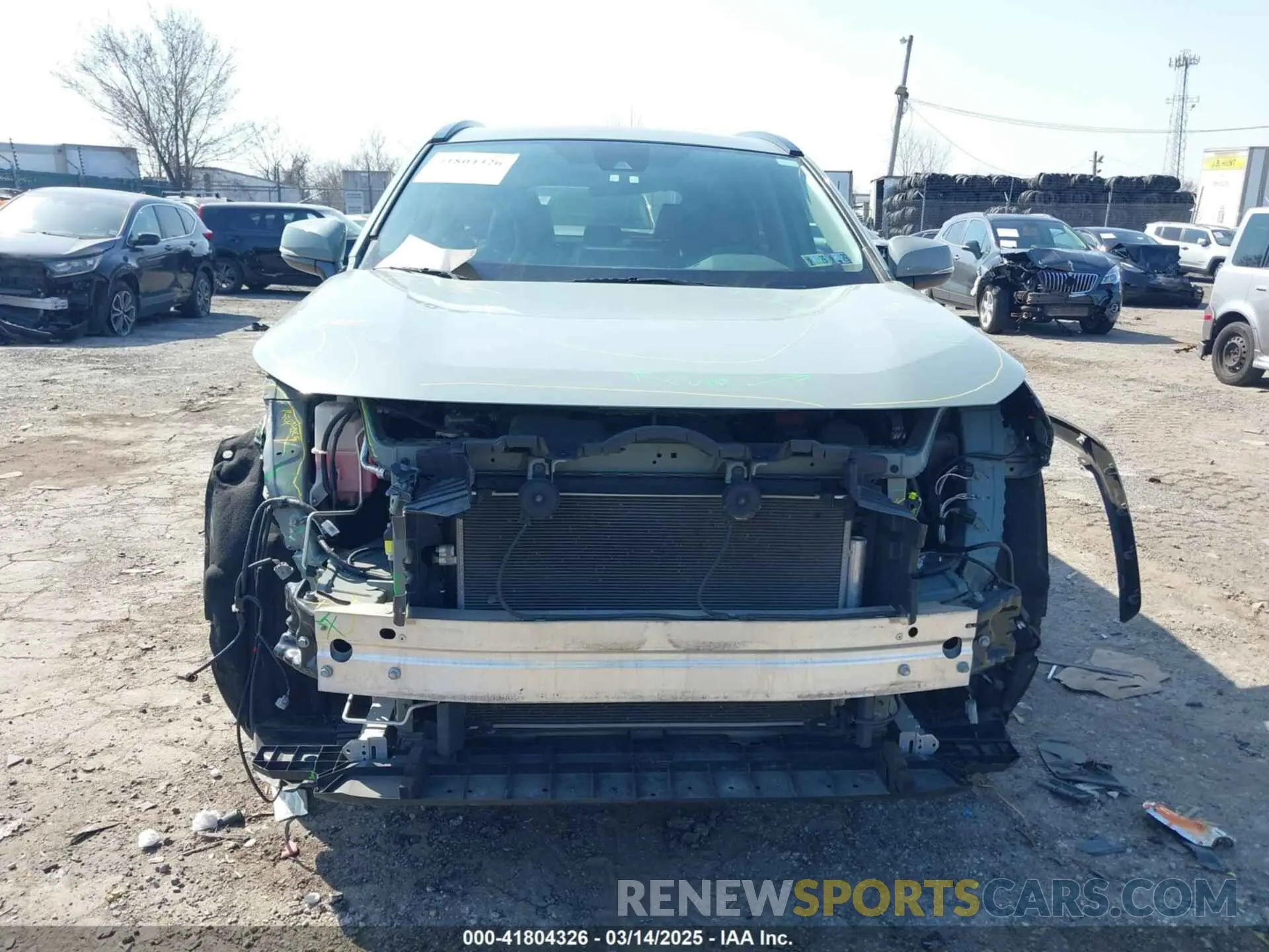 12 Photograph of a damaged car 2T3P1RFV2KW041490 TOYOTA RAV4 2019