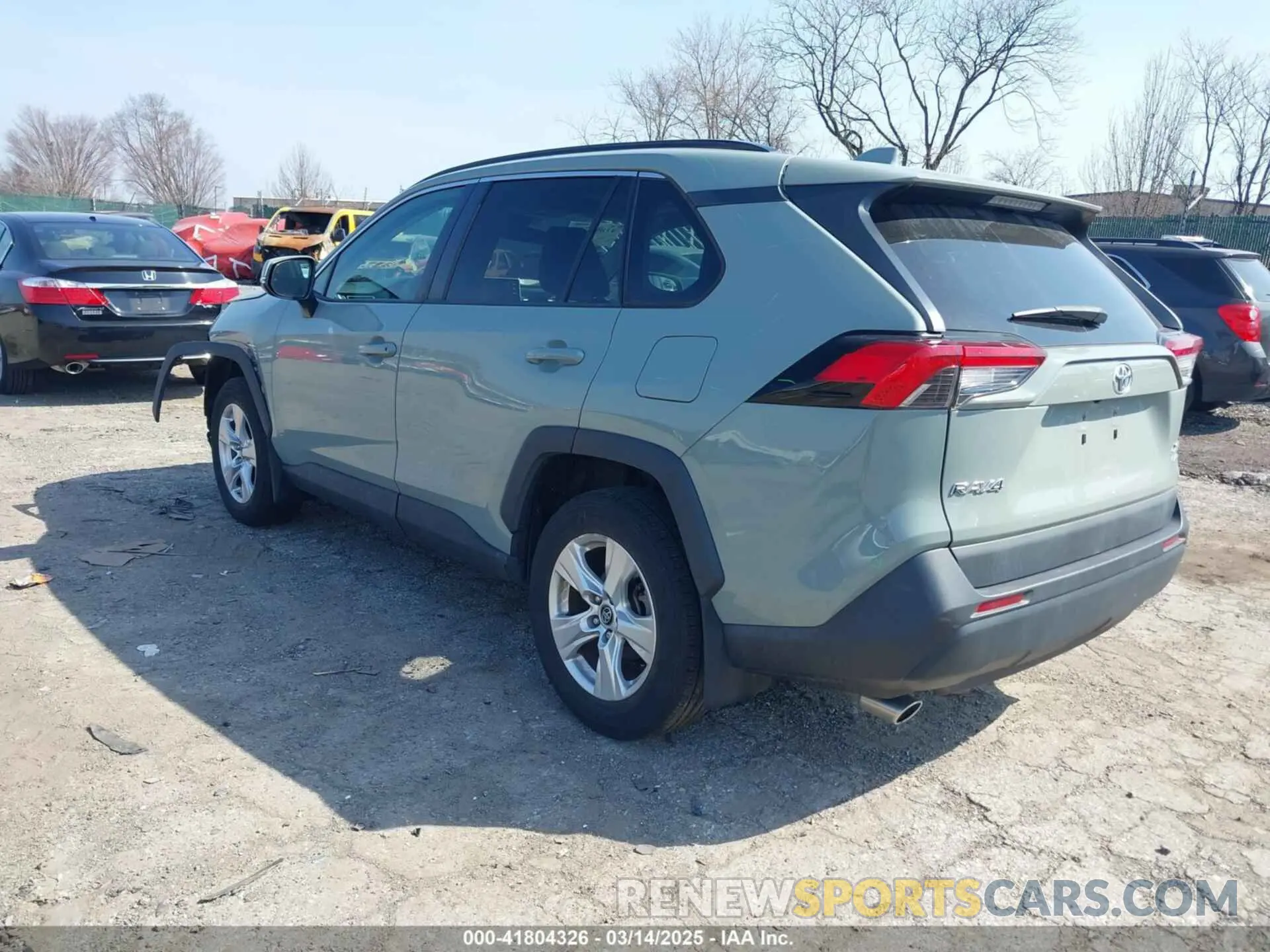 3 Photograph of a damaged car 2T3P1RFV2KW041490 TOYOTA RAV4 2019