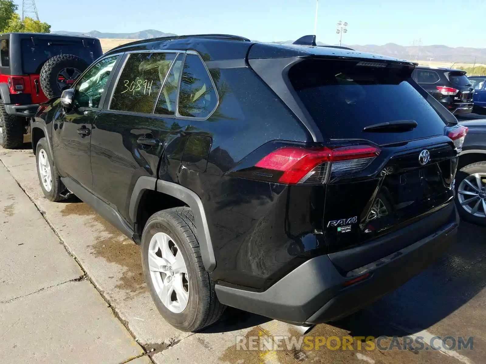 3 Photograph of a damaged car 2T3P1RFV2KW051310 TOYOTA RAV4 2019