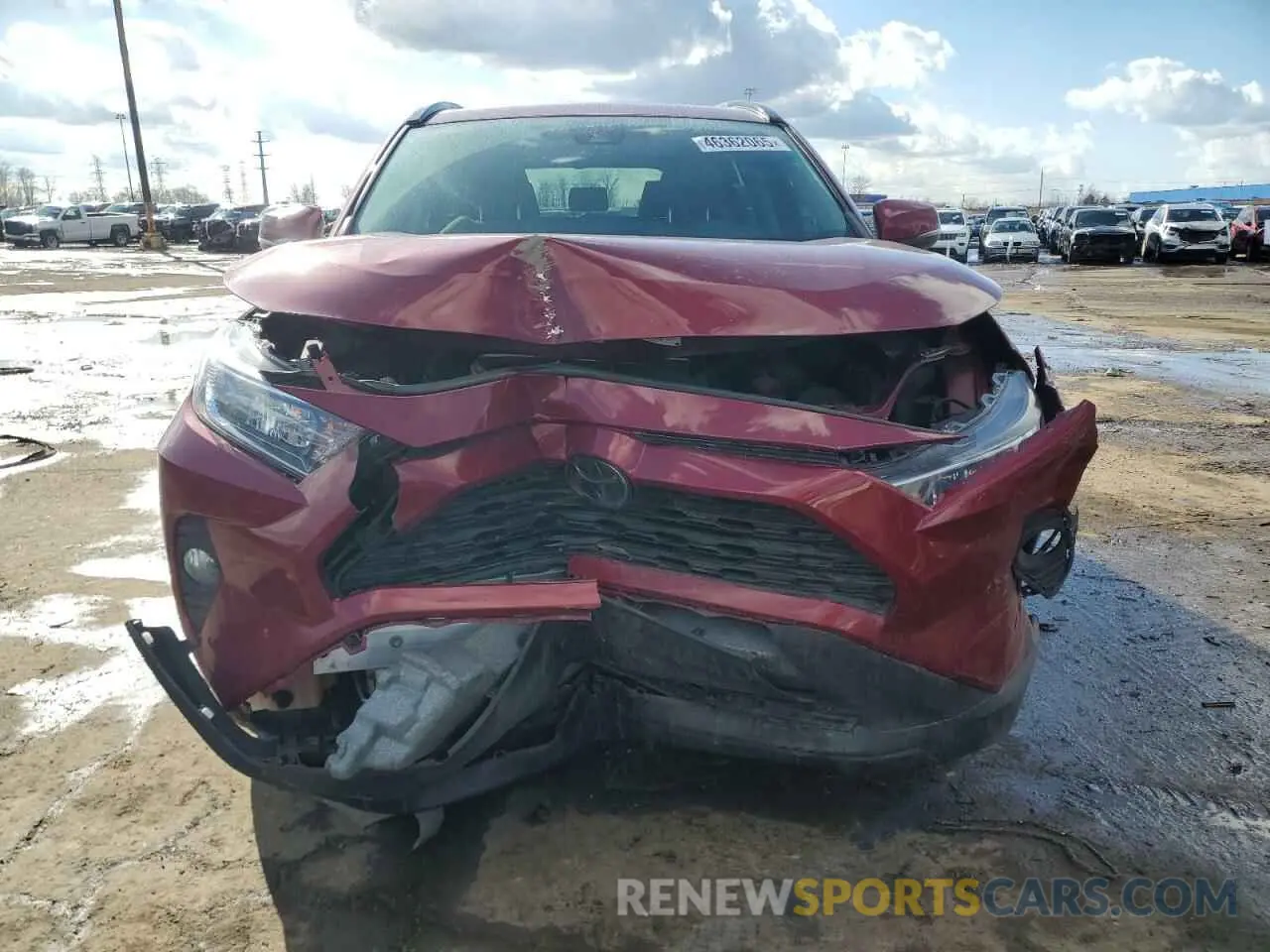 5 Photograph of a damaged car 2T3P1RFV2KW063747 TOYOTA RAV4 2019