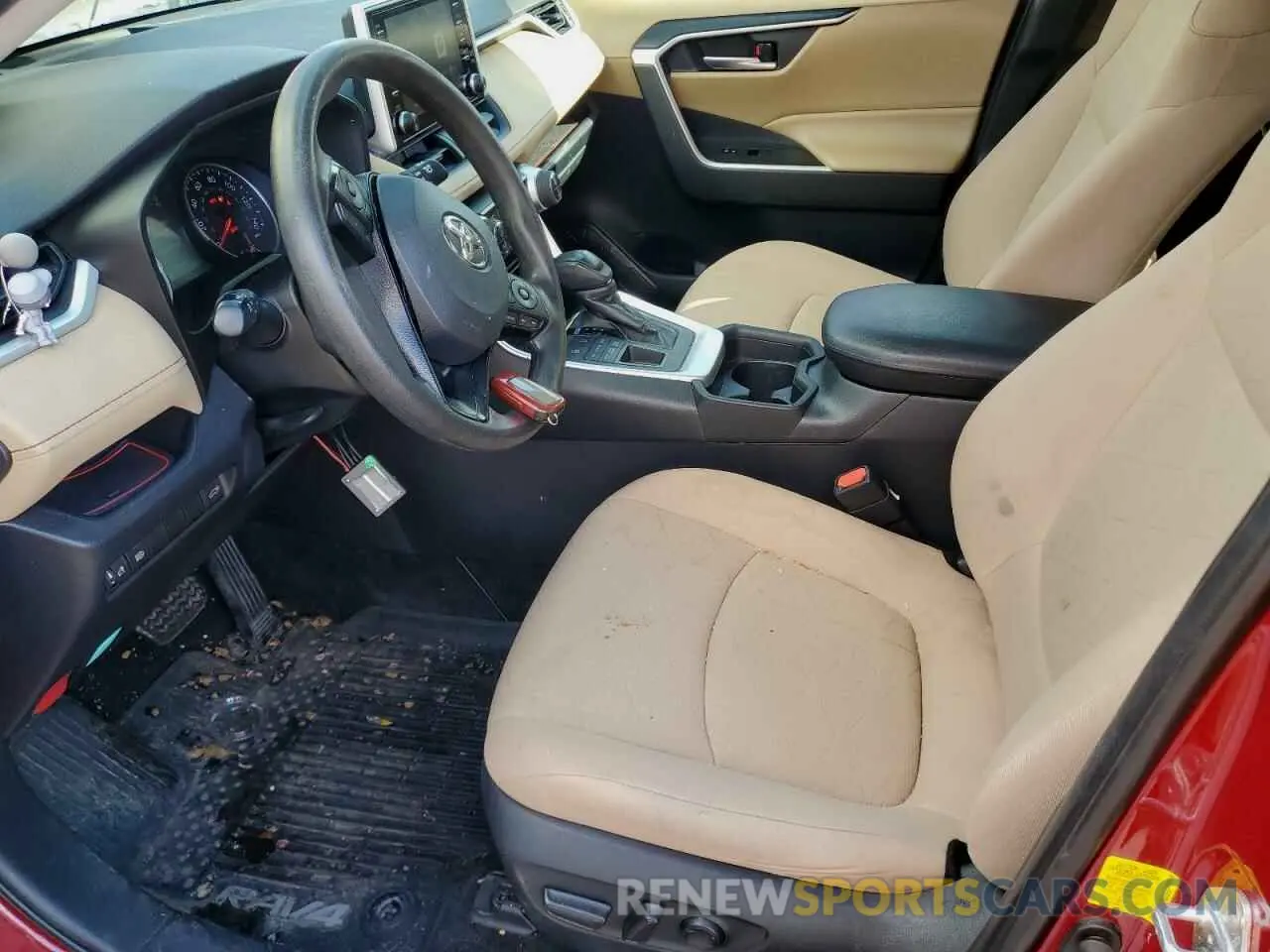7 Photograph of a damaged car 2T3P1RFV2KW063747 TOYOTA RAV4 2019