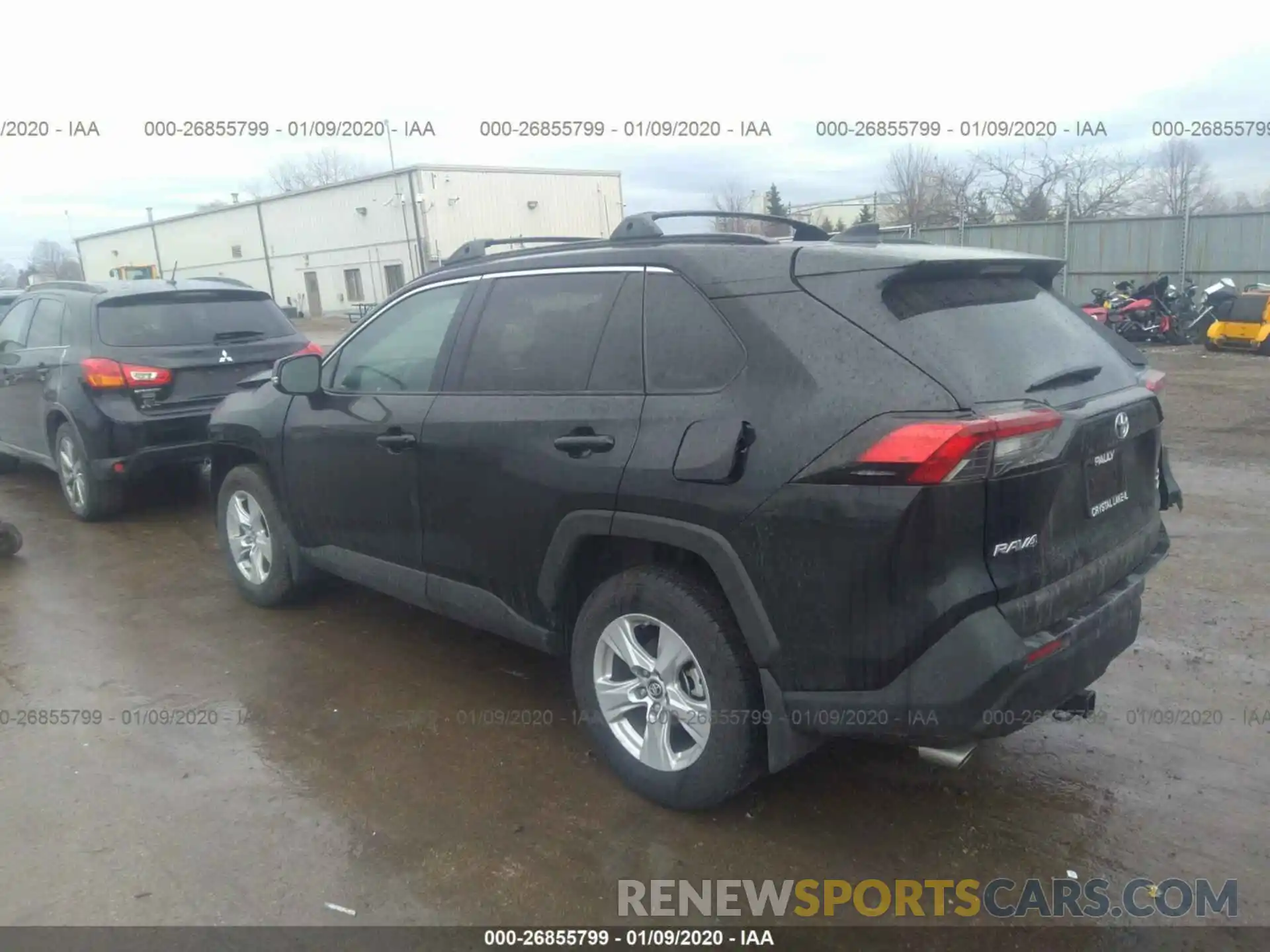 3 Photograph of a damaged car 2T3P1RFV2KW067023 TOYOTA RAV4 2019