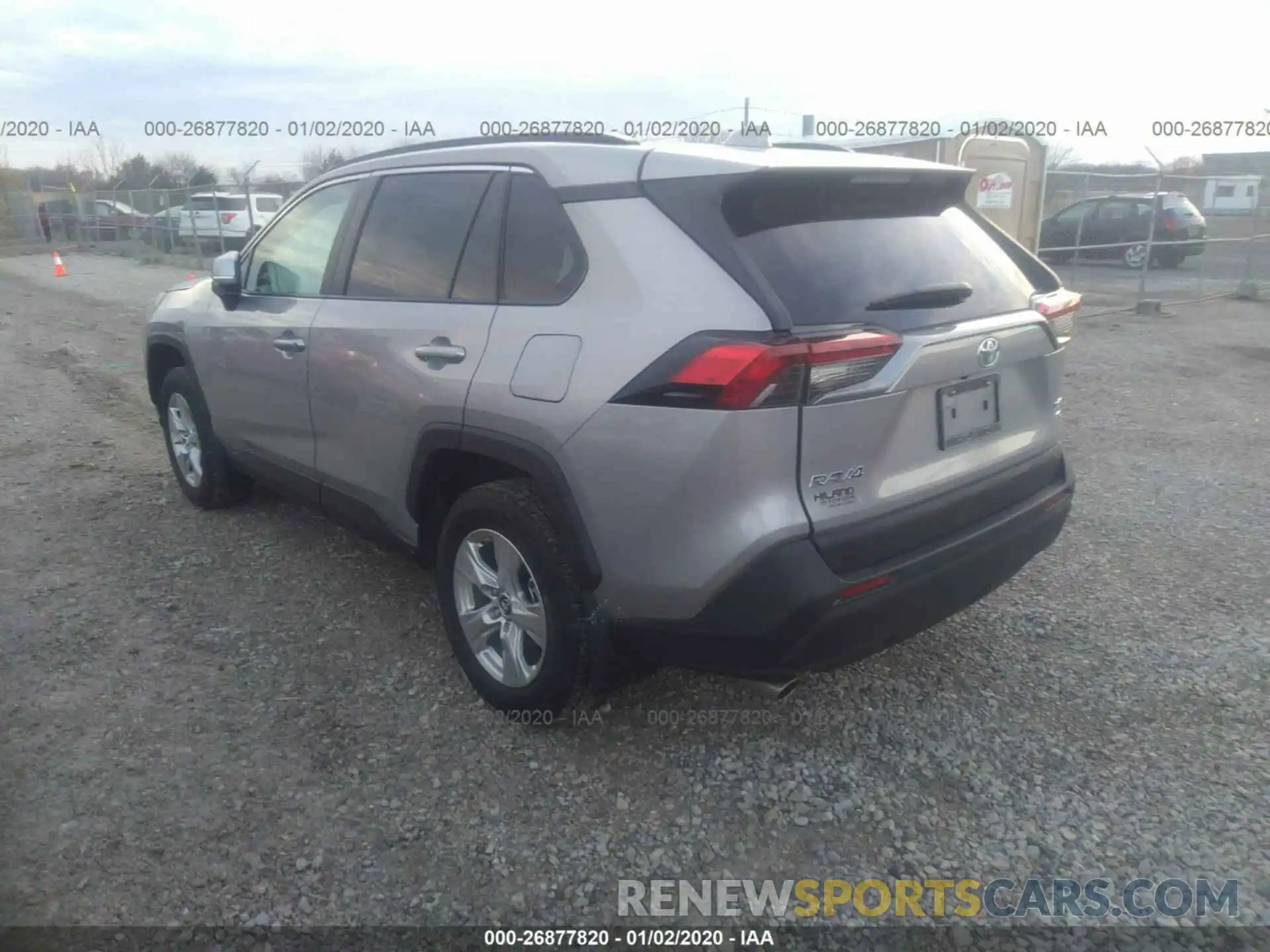 3 Photograph of a damaged car 2T3P1RFV2KW067281 TOYOTA RAV4 2019