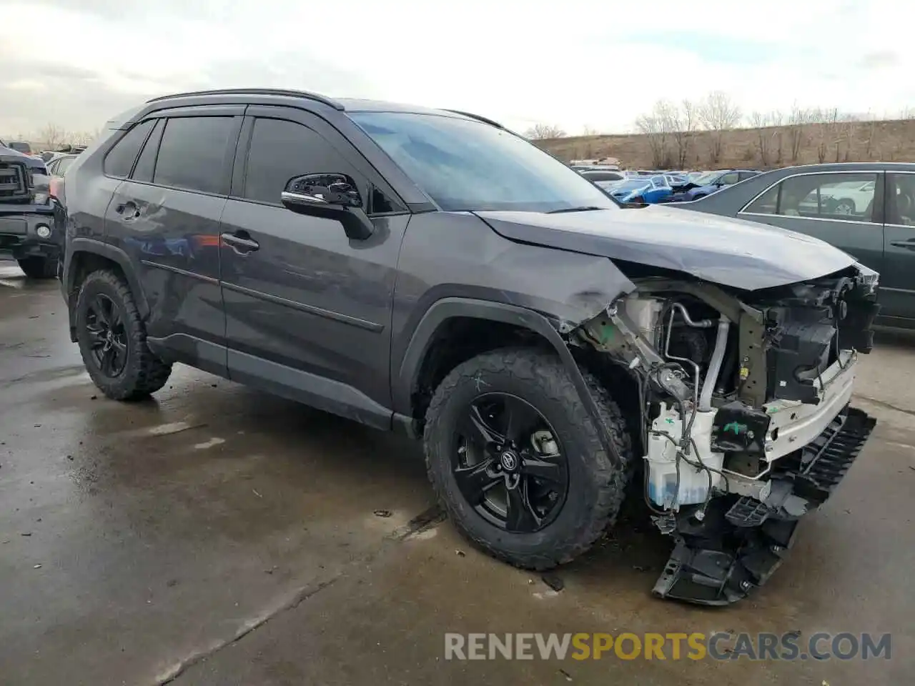 4 Photograph of a damaged car 2T3P1RFV2KW075302 TOYOTA RAV4 2019