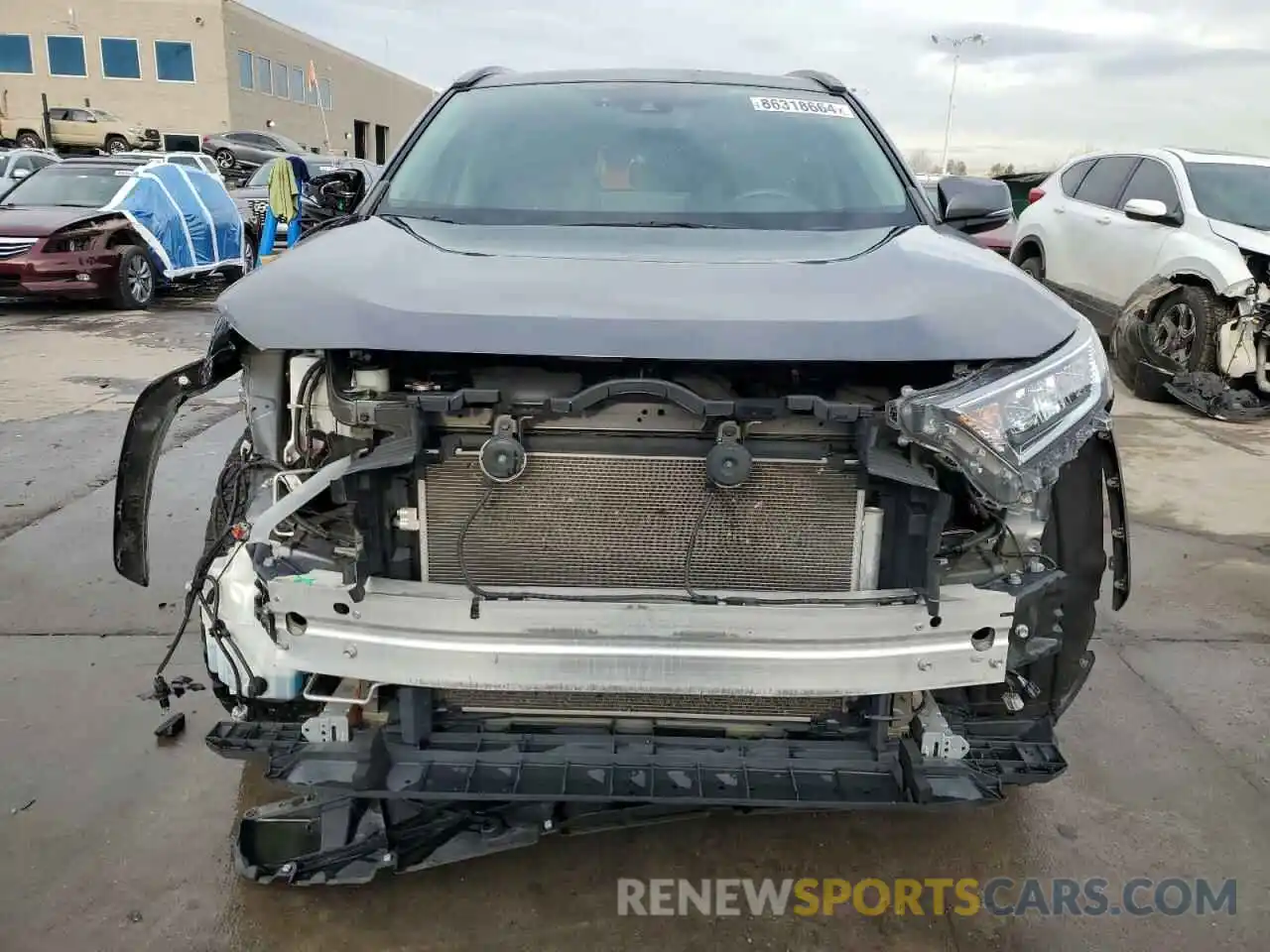 5 Photograph of a damaged car 2T3P1RFV2KW075302 TOYOTA RAV4 2019