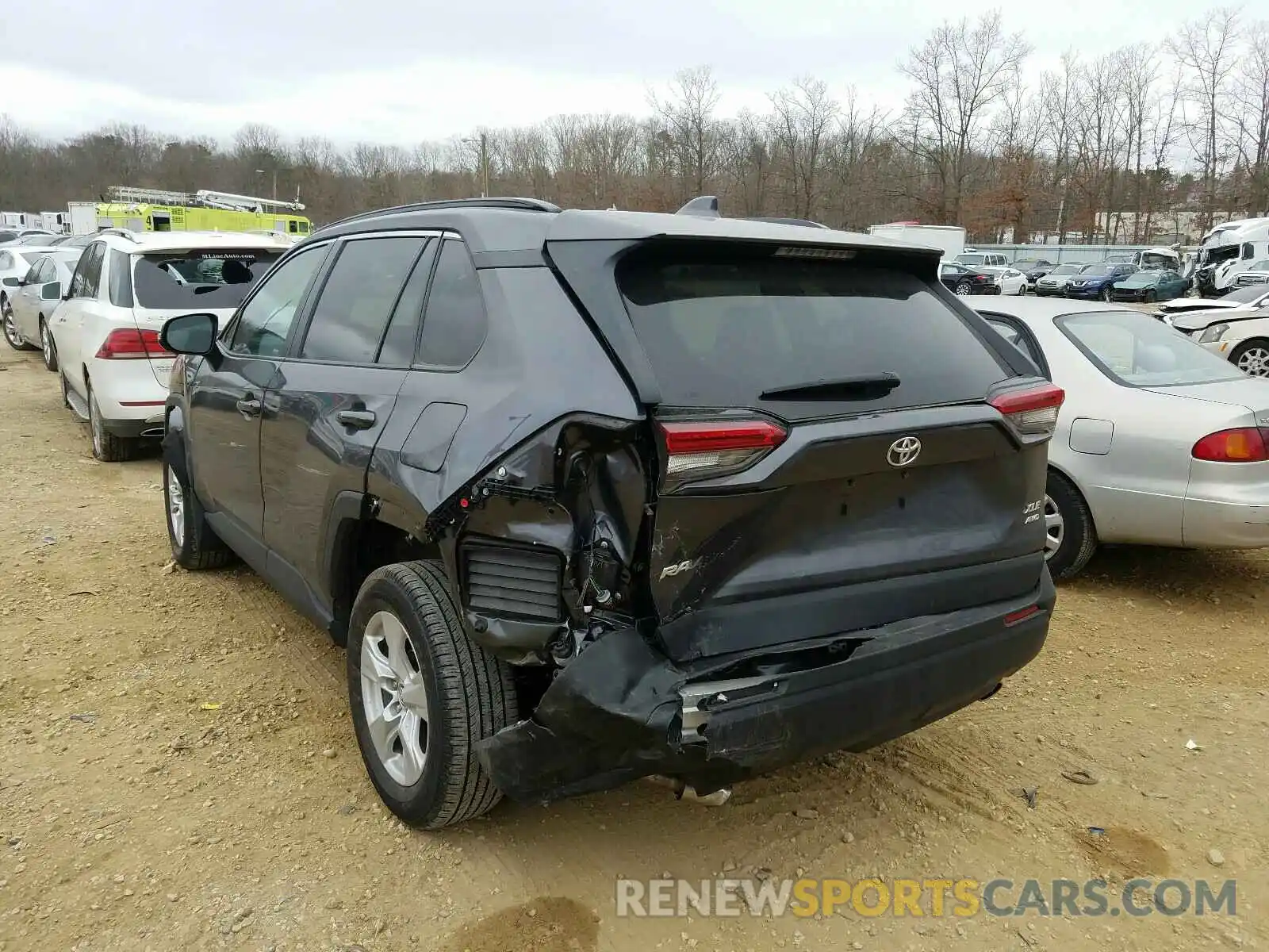 3 Photograph of a damaged car 2T3P1RFV2KW078345 TOYOTA RAV4 2019