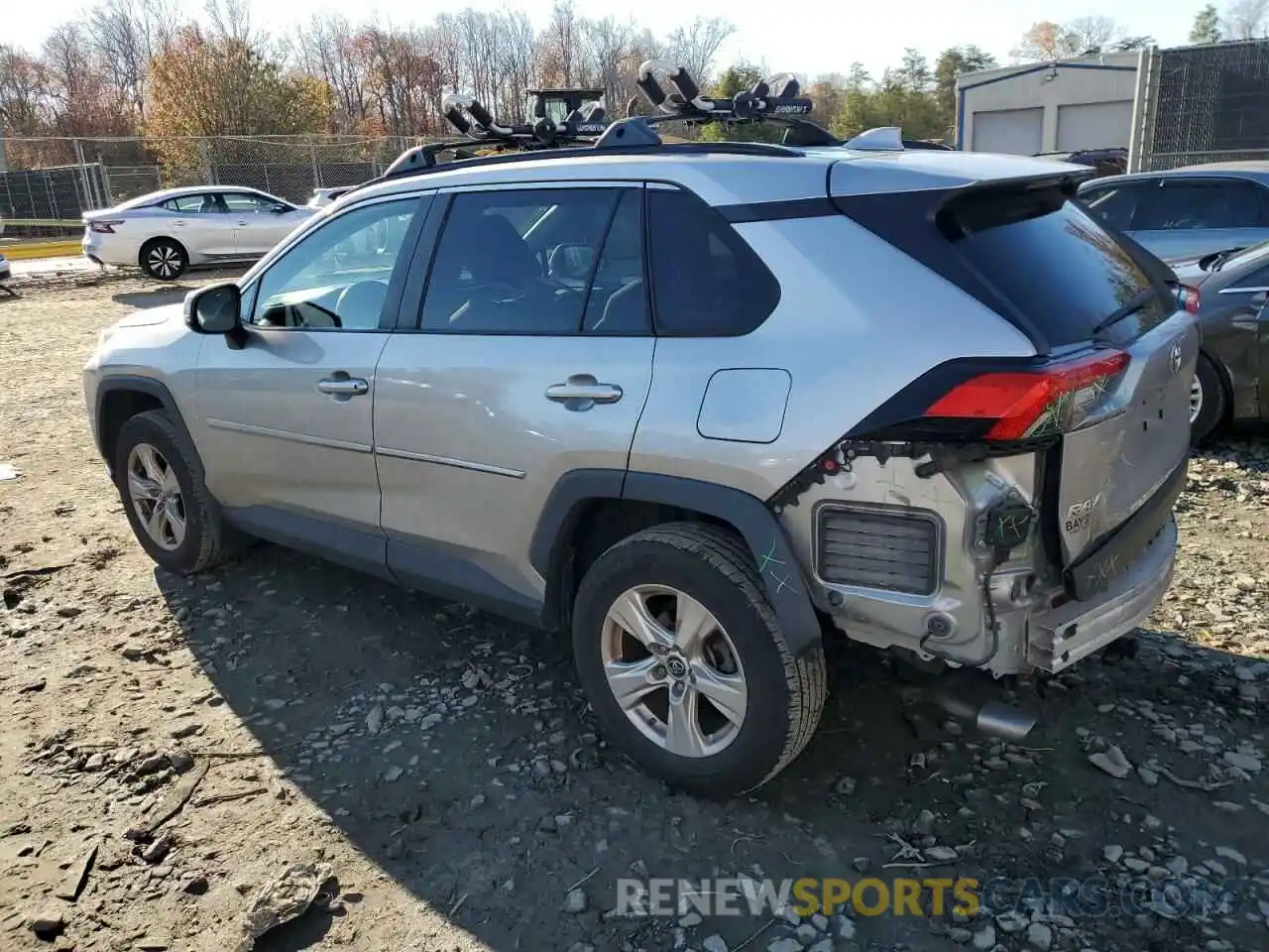 2 Photograph of a damaged car 2T3P1RFV2KW080886 TOYOTA RAV4 2019