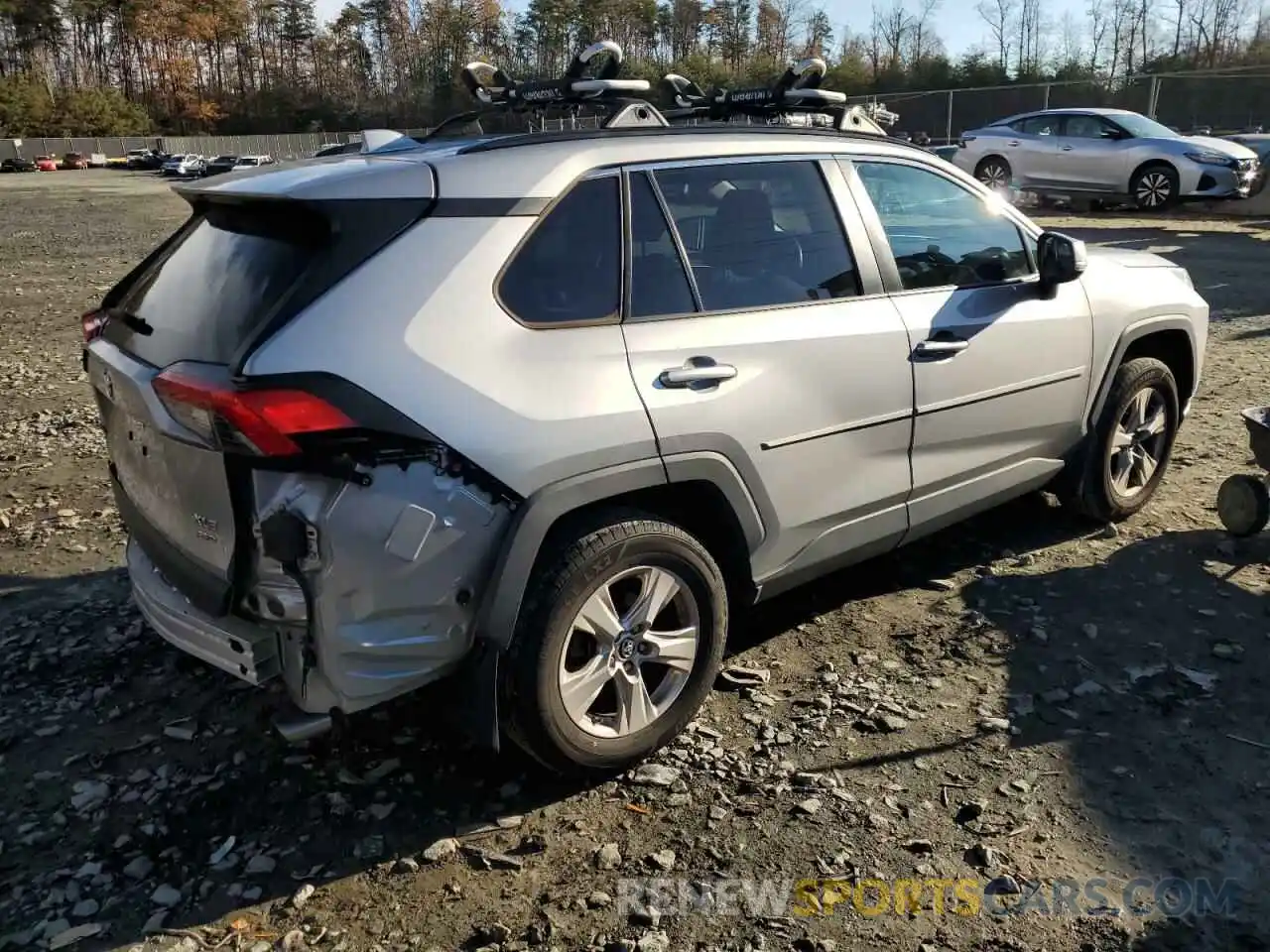 3 Photograph of a damaged car 2T3P1RFV2KW080886 TOYOTA RAV4 2019