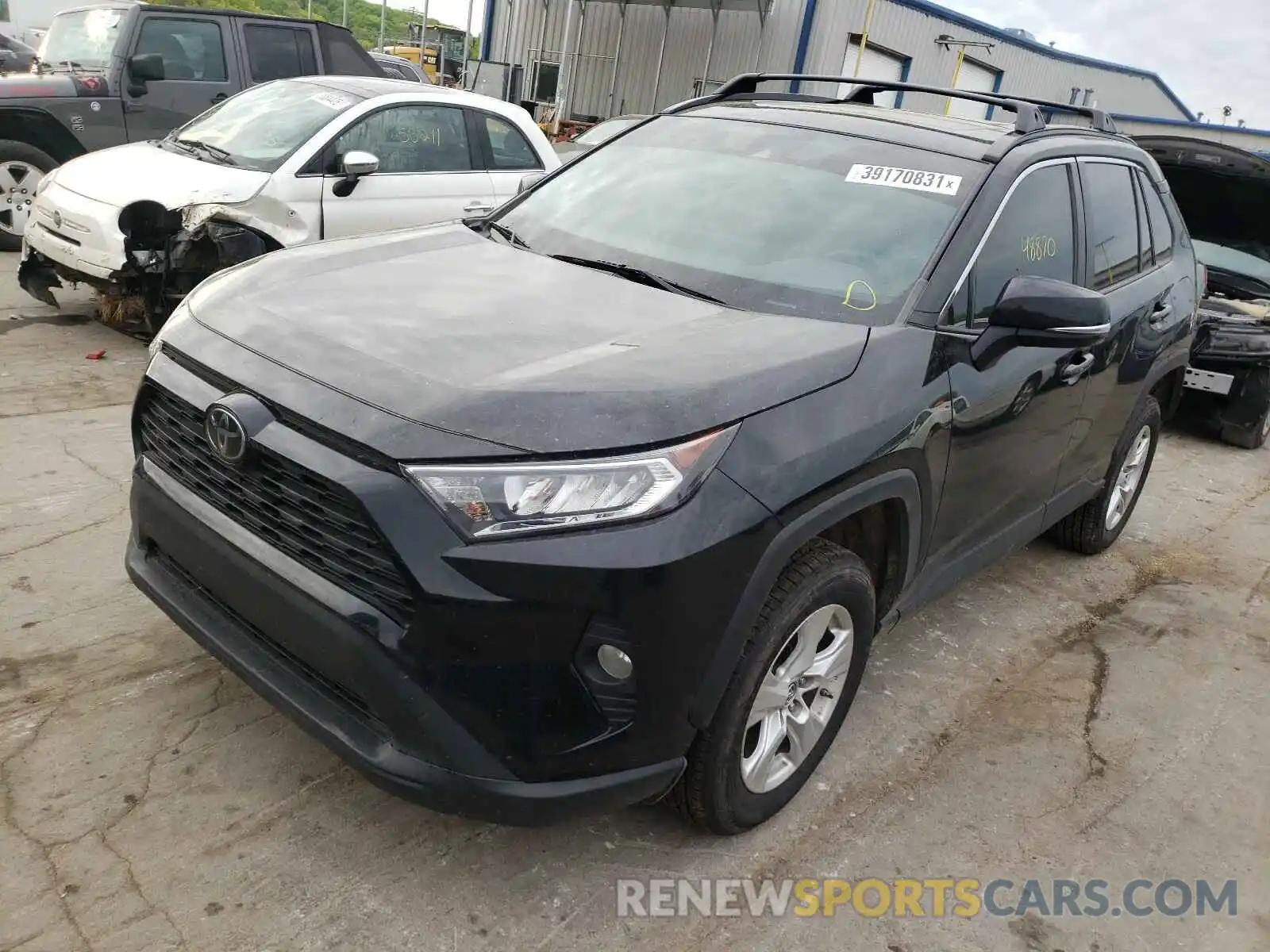 2 Photograph of a damaged car 2T3P1RFV3KC008659 TOYOTA RAV4 2019