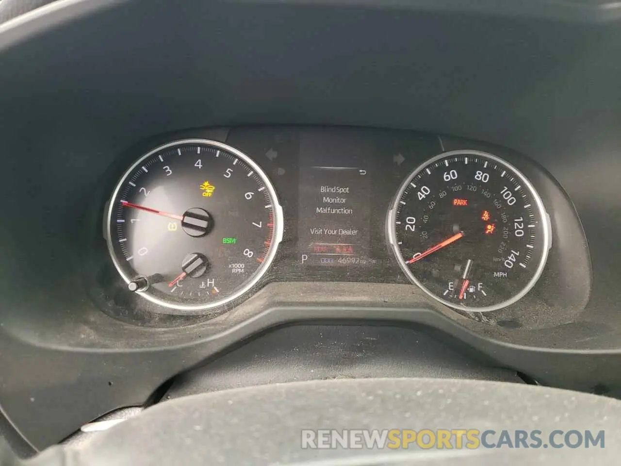 9 Photograph of a damaged car 2T3P1RFV3KC024327 TOYOTA RAV4 2019
