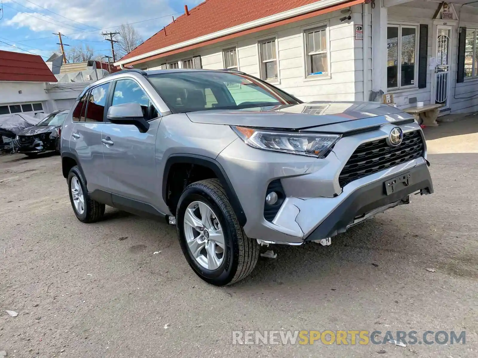 1 Photograph of a damaged car 2T3P1RFV3KC025798 TOYOTA RAV4 2019