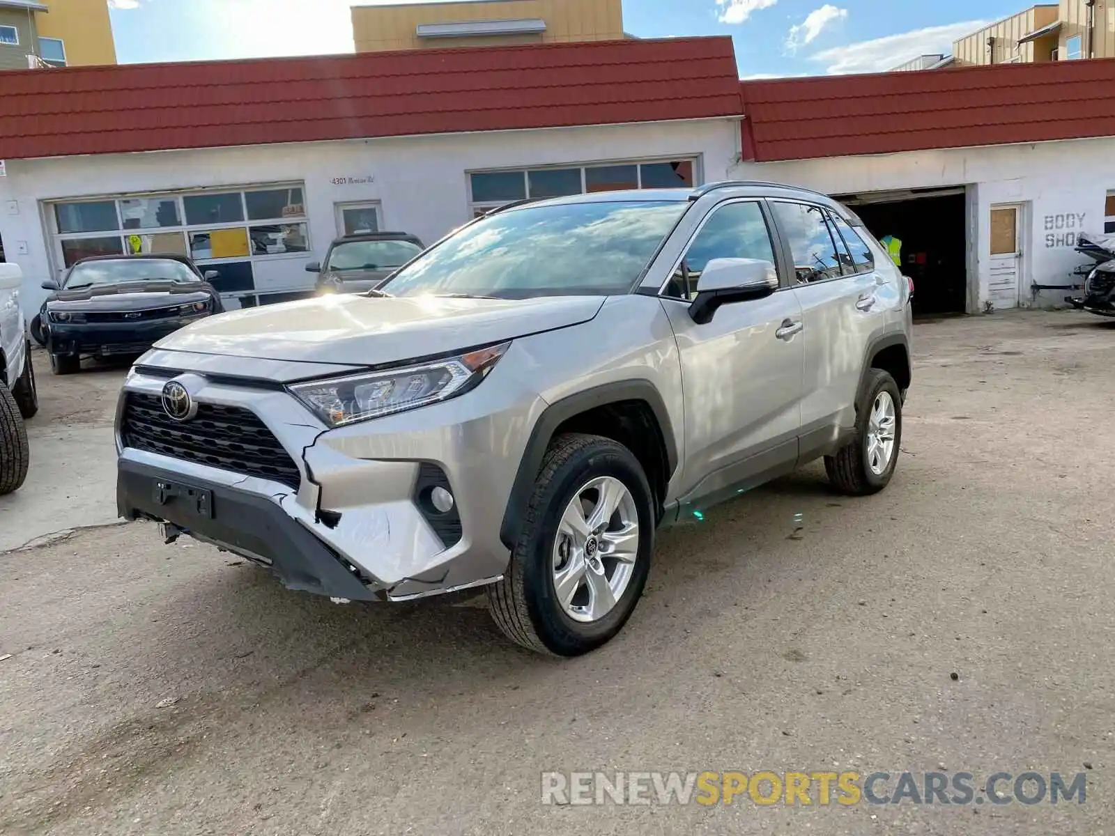 2 Photograph of a damaged car 2T3P1RFV3KC025798 TOYOTA RAV4 2019