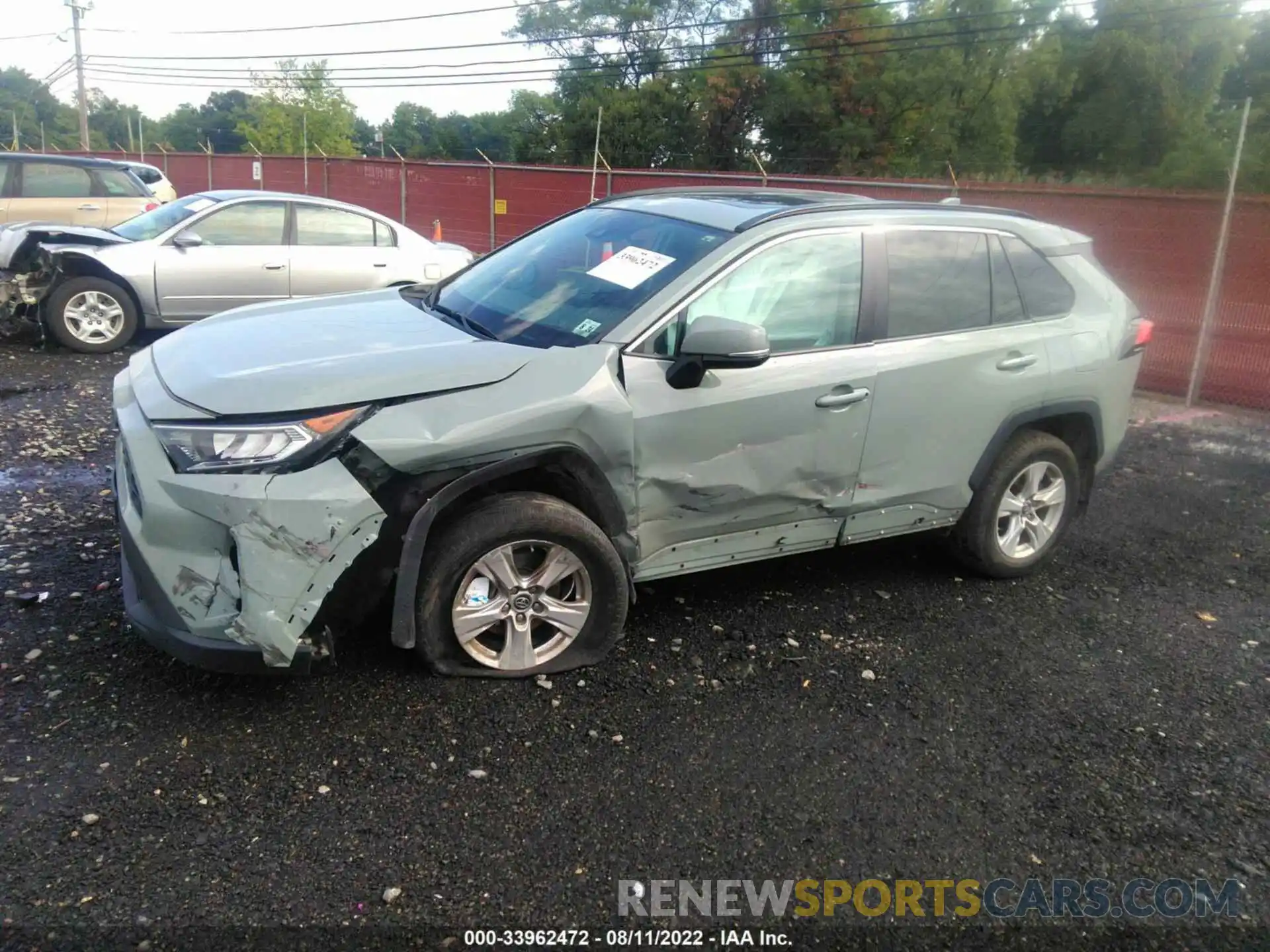 2 Photograph of a damaged car 2T3P1RFV3KC026644 TOYOTA RAV4 2019