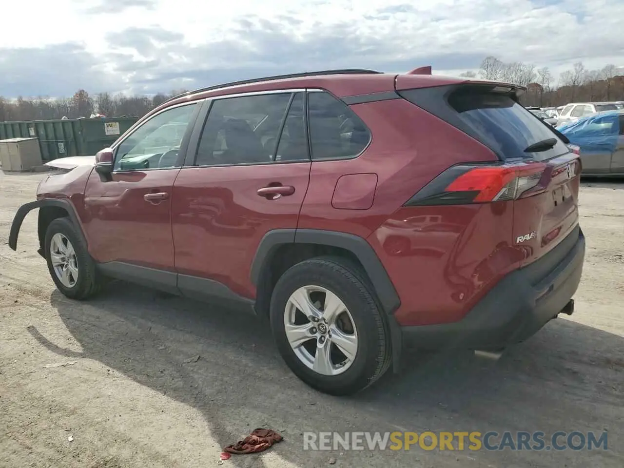 2 Photograph of a damaged car 2T3P1RFV3KC033805 TOYOTA RAV4 2019