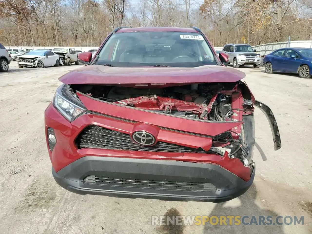5 Photograph of a damaged car 2T3P1RFV3KC033805 TOYOTA RAV4 2019