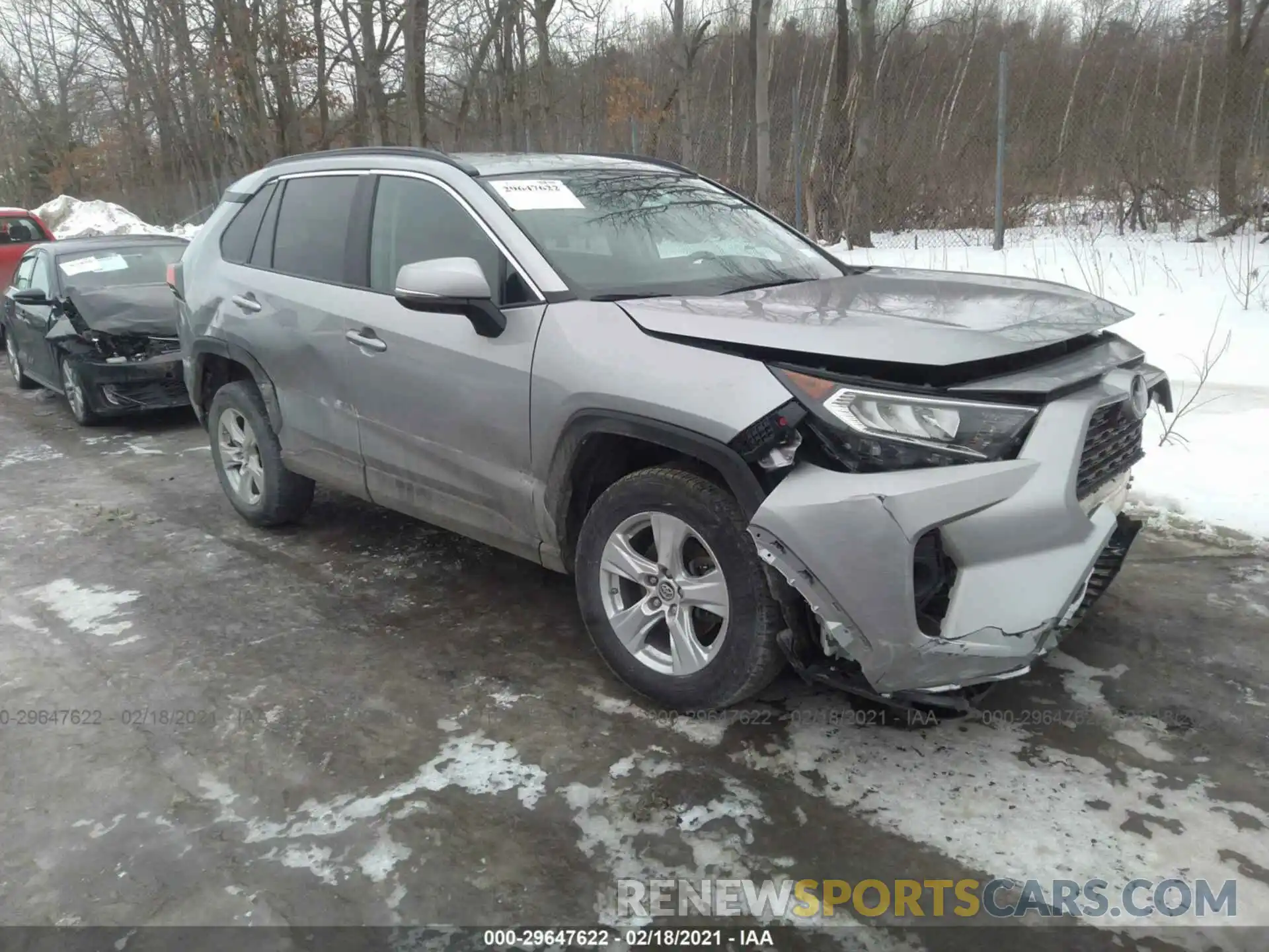 1 Photograph of a damaged car 2T3P1RFV3KC035179 TOYOTA RAV4 2019