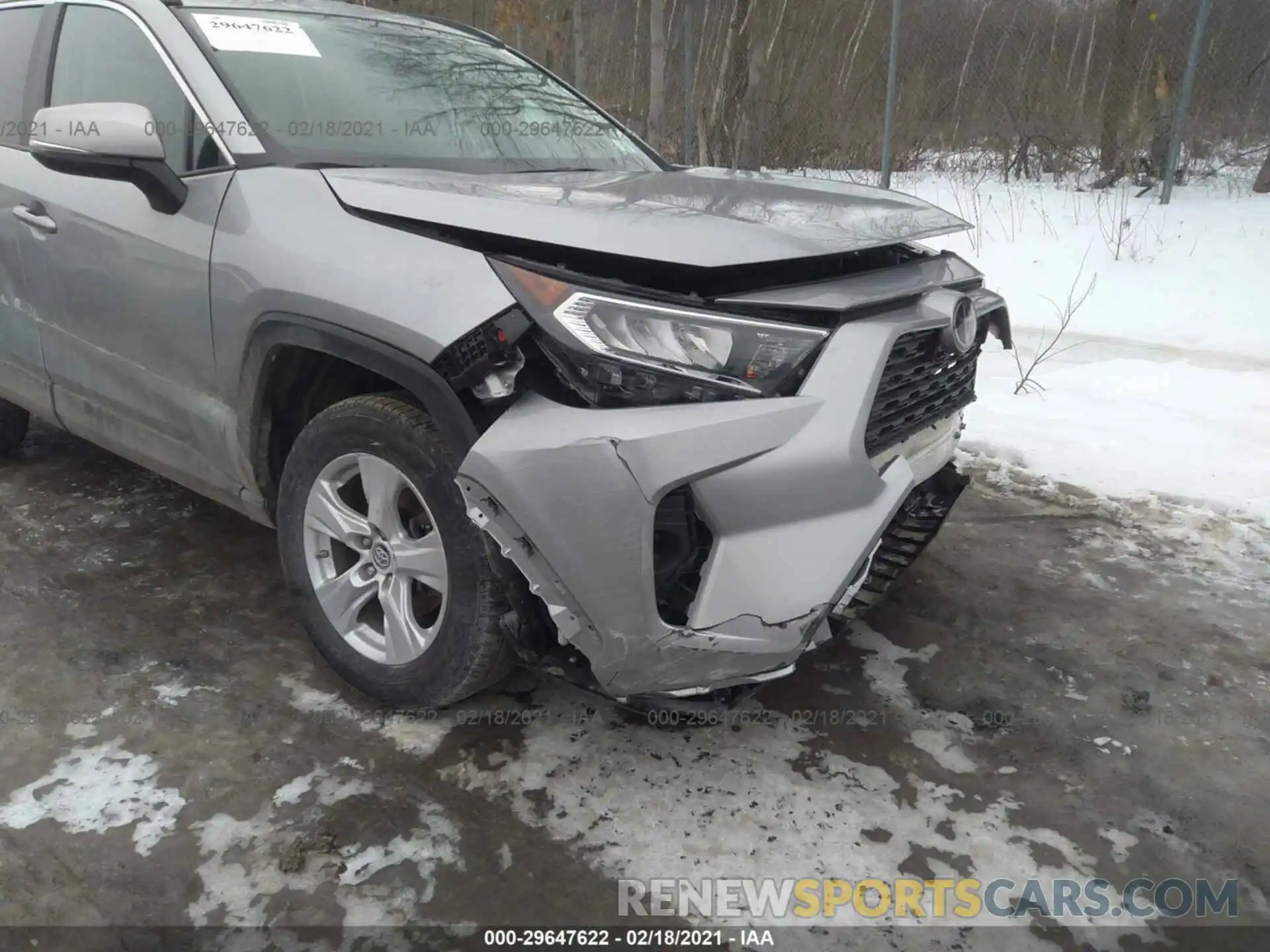 6 Photograph of a damaged car 2T3P1RFV3KC035179 TOYOTA RAV4 2019