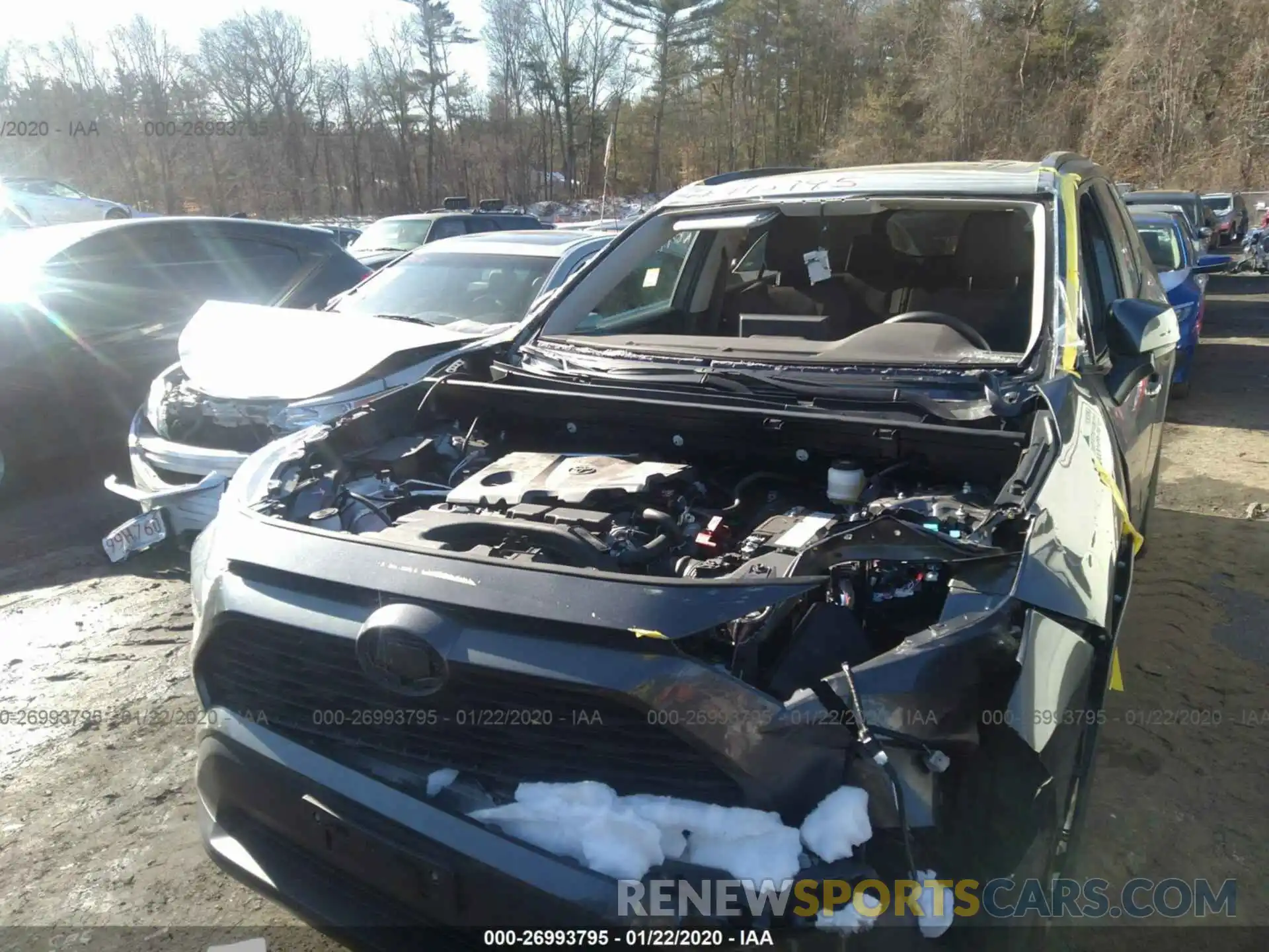 6 Photograph of a damaged car 2T3P1RFV3KC054458 TOYOTA RAV4 2019