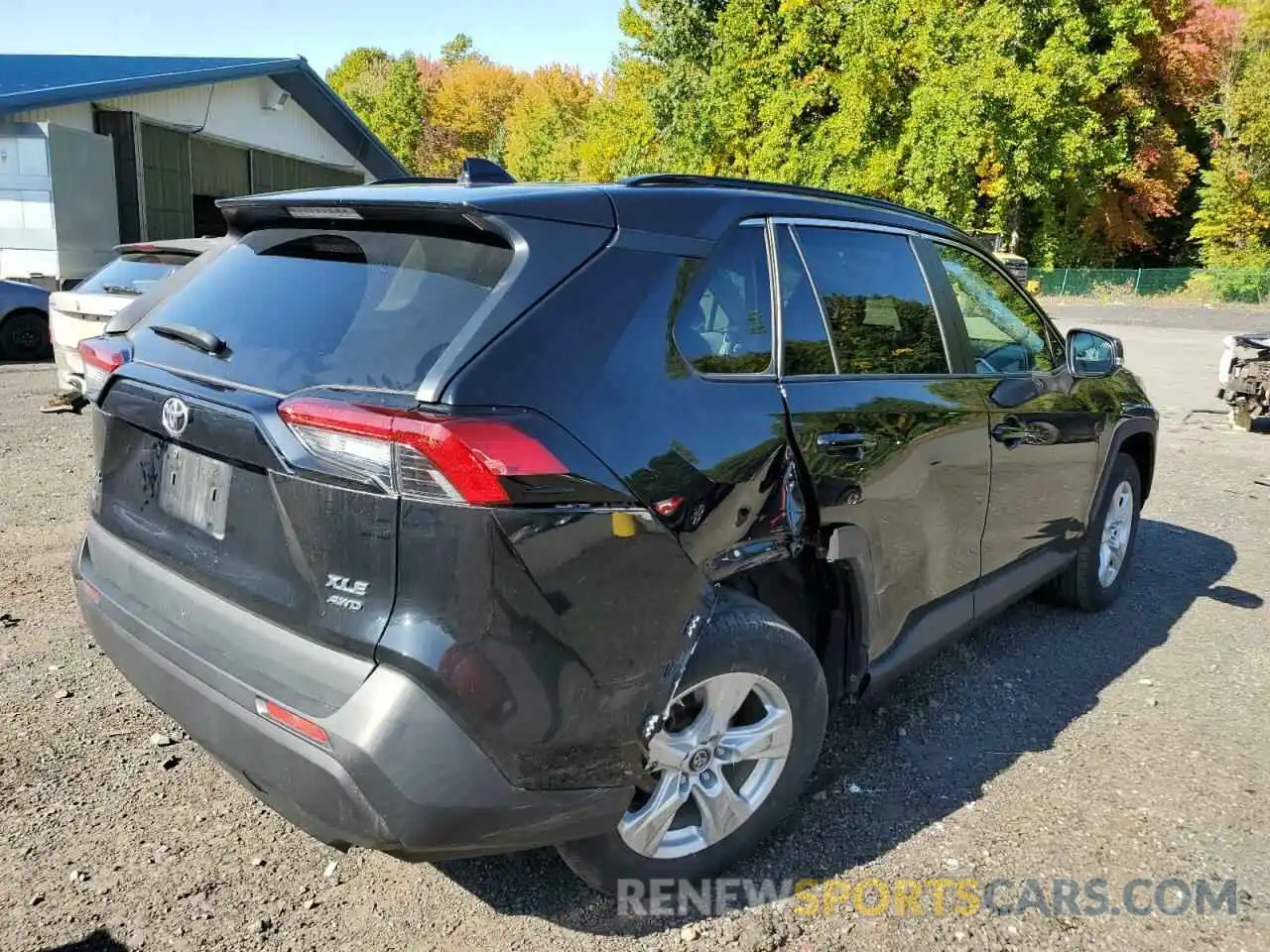 4 Photograph of a damaged car 2T3P1RFV3KW013407 TOYOTA RAV4 2019