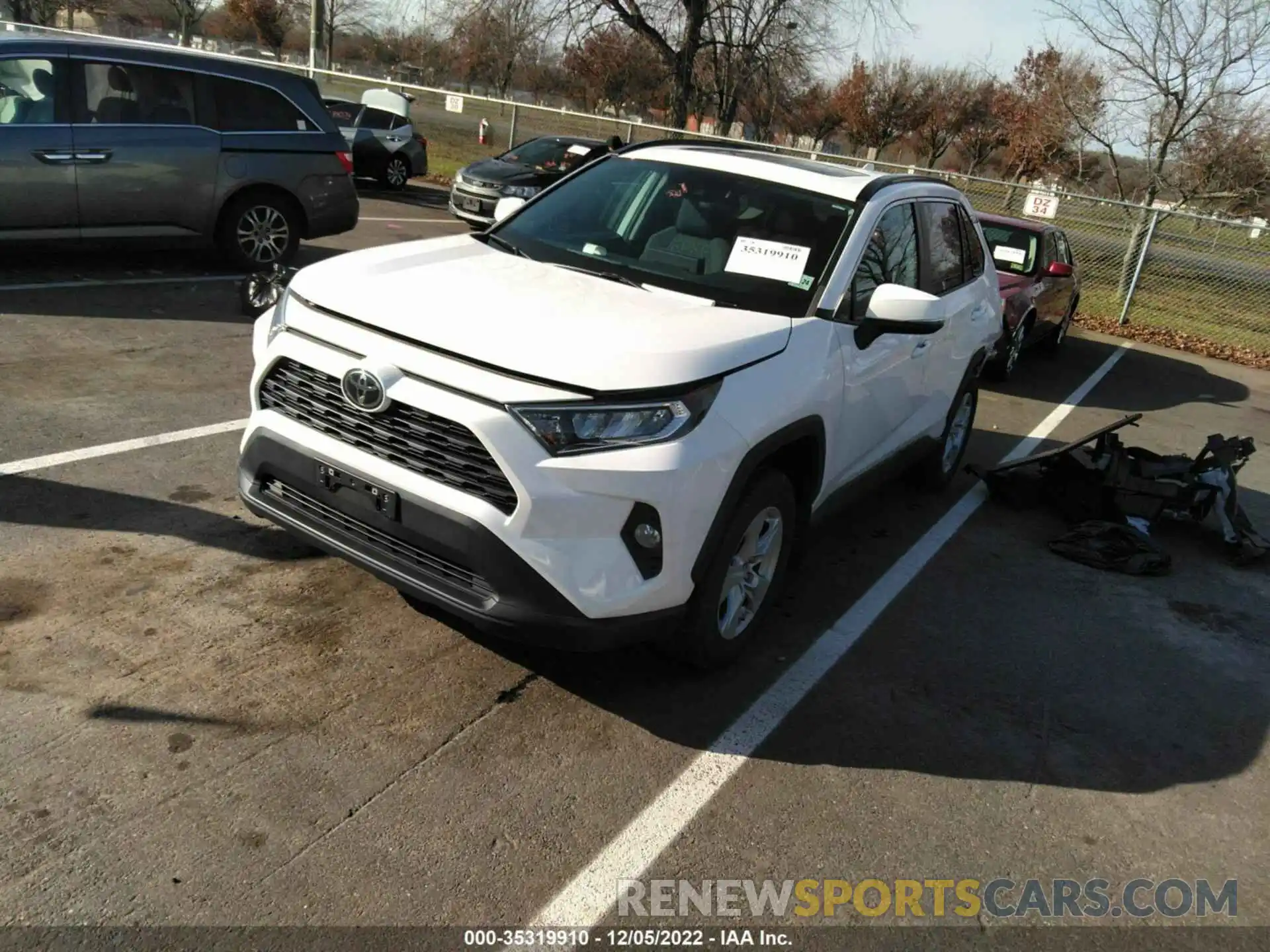 2 Photograph of a damaged car 2T3P1RFV3KW014010 TOYOTA RAV4 2019