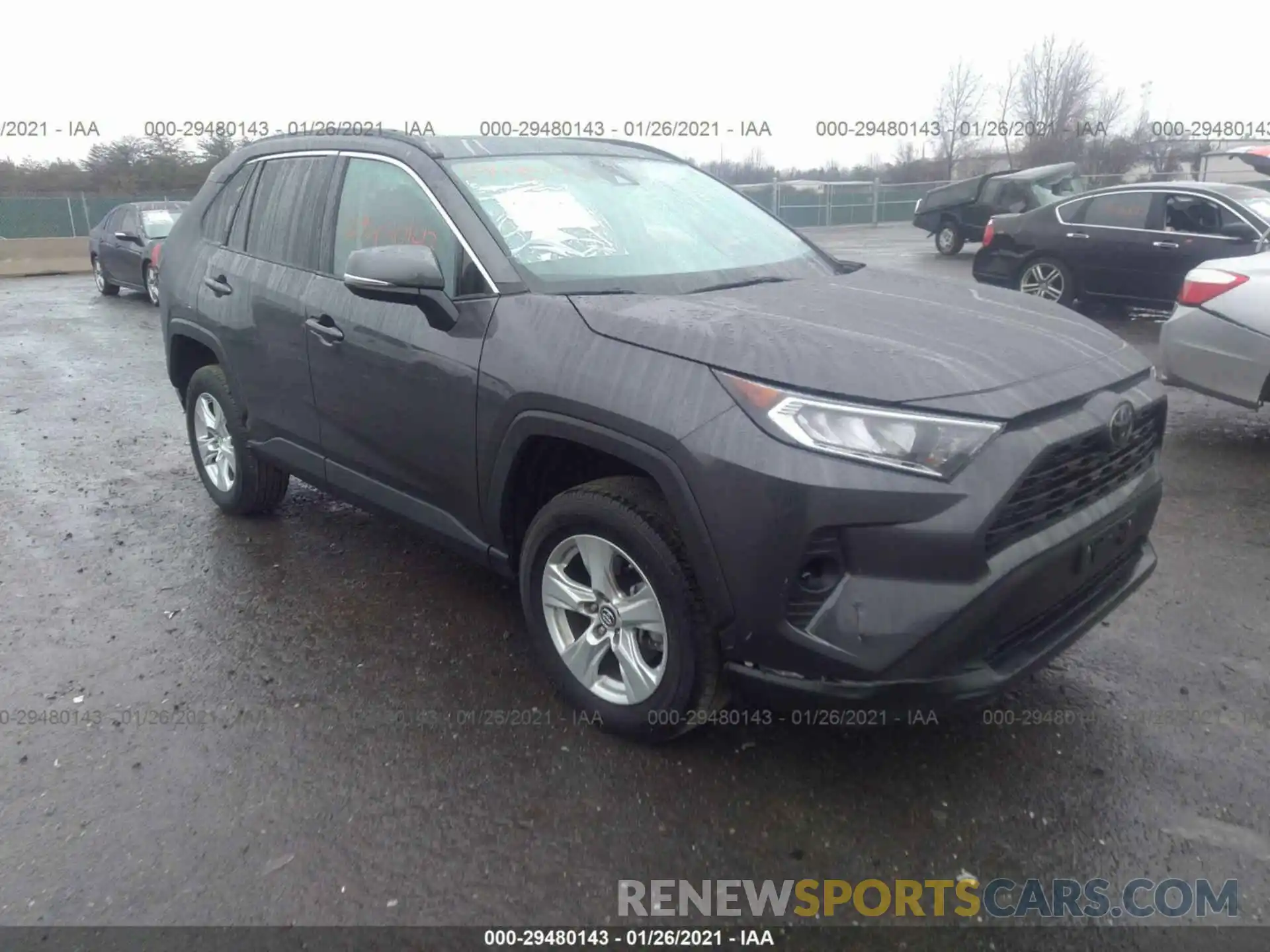 1 Photograph of a damaged car 2T3P1RFV3KW020728 TOYOTA RAV4 2019