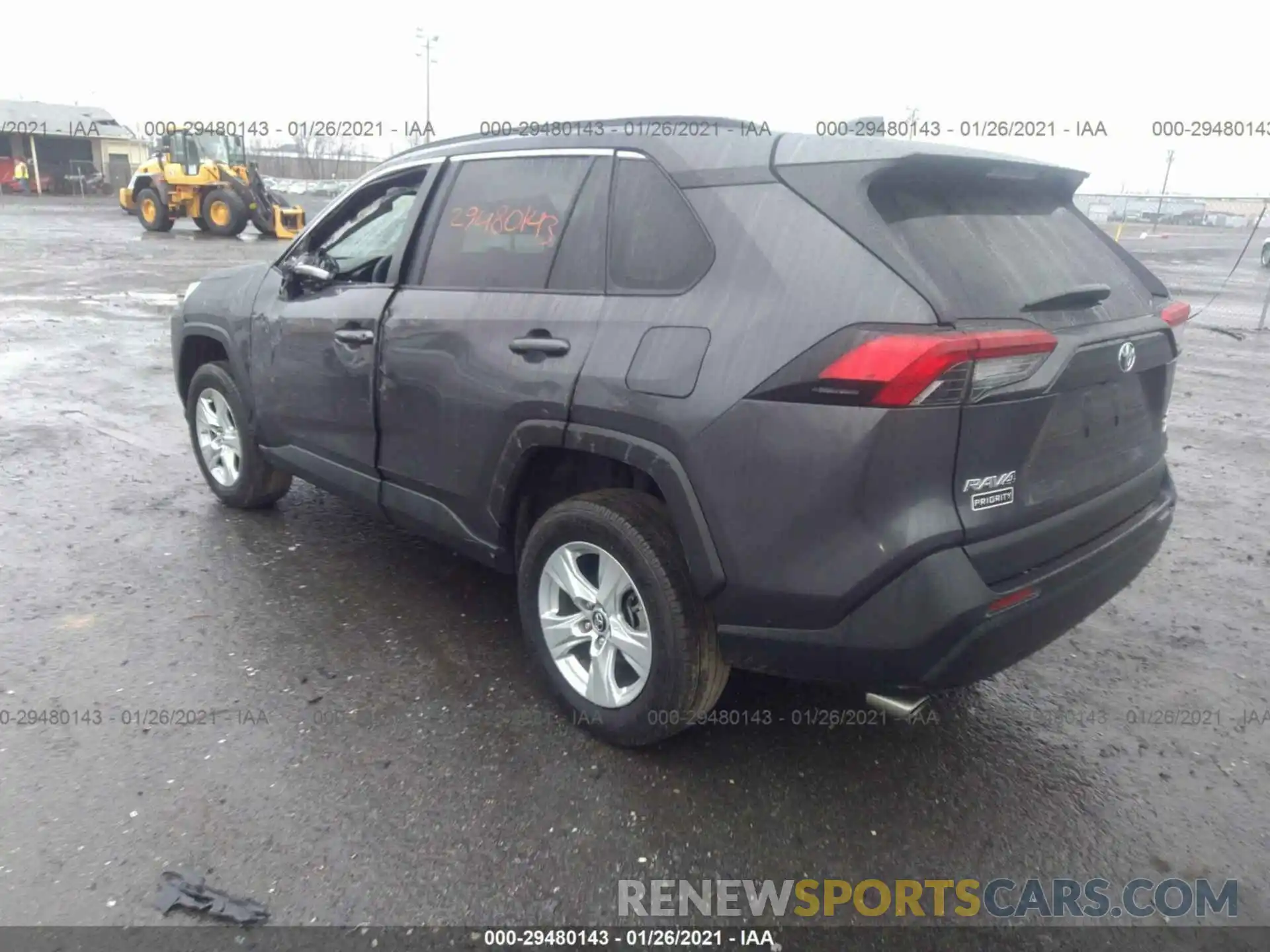 3 Photograph of a damaged car 2T3P1RFV3KW020728 TOYOTA RAV4 2019