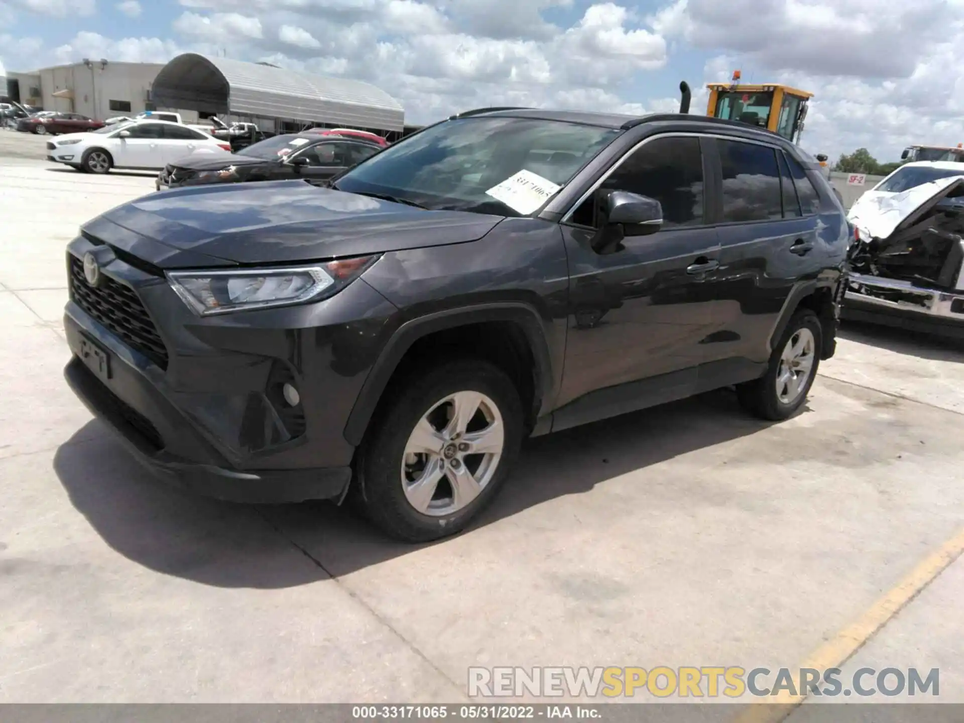 2 Photograph of a damaged car 2T3P1RFV3KW024360 TOYOTA RAV4 2019