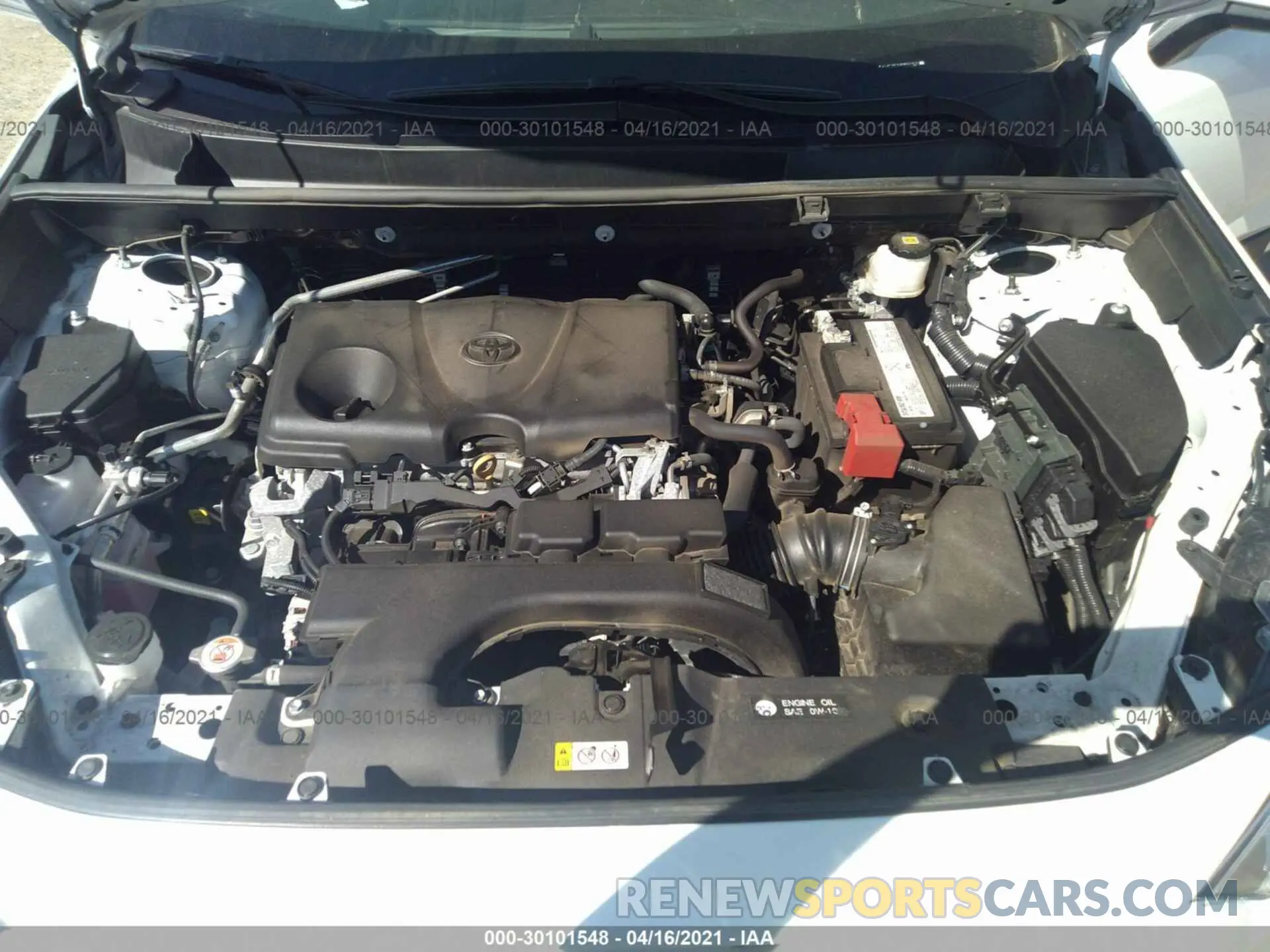 10 Photograph of a damaged car 2T3P1RFV3KW027615 TOYOTA RAV4 2019