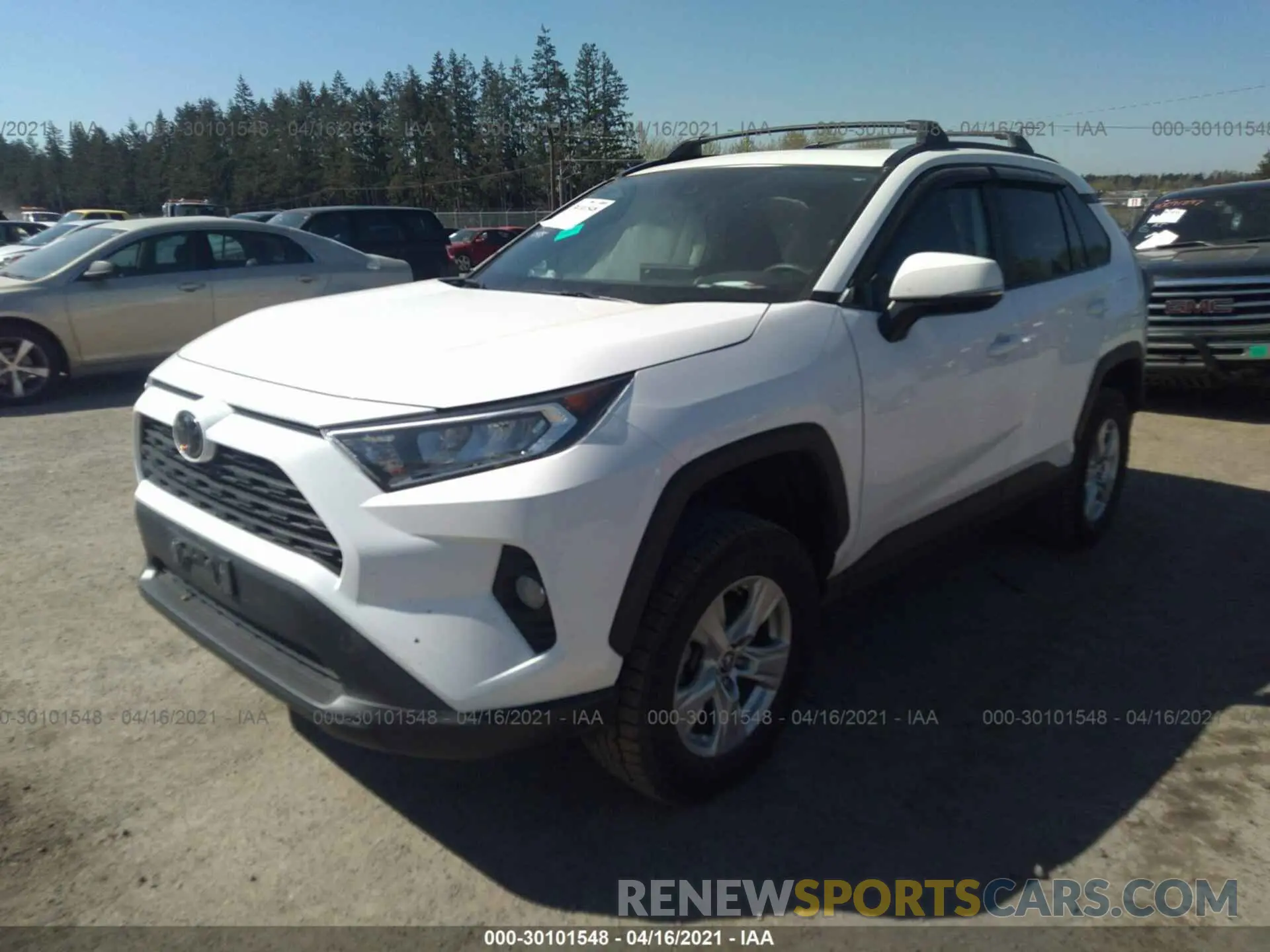 2 Photograph of a damaged car 2T3P1RFV3KW027615 TOYOTA RAV4 2019