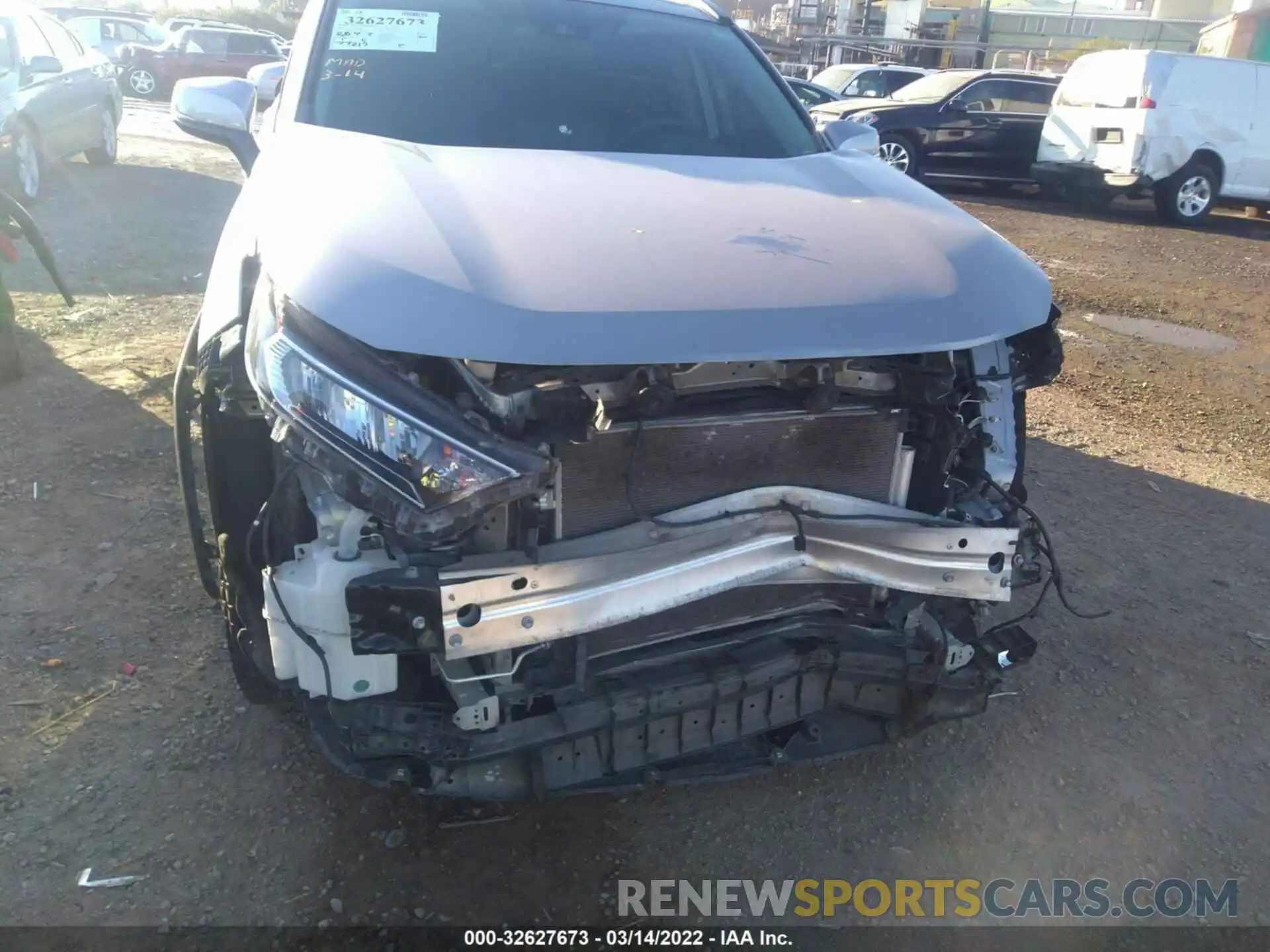 6 Photograph of a damaged car 2T3P1RFV3KW033205 TOYOTA RAV4 2019