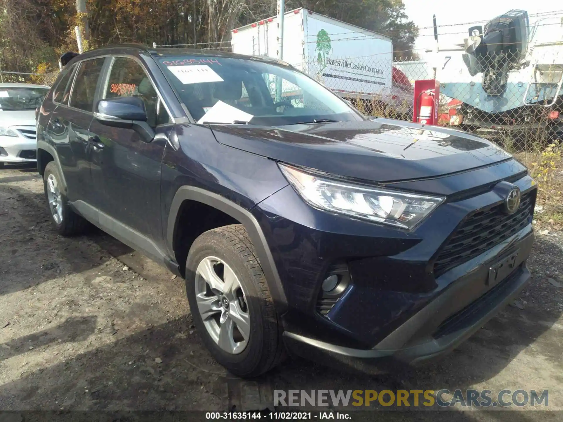 1 Photograph of a damaged car 2T3P1RFV3KW034032 TOYOTA RAV4 2019