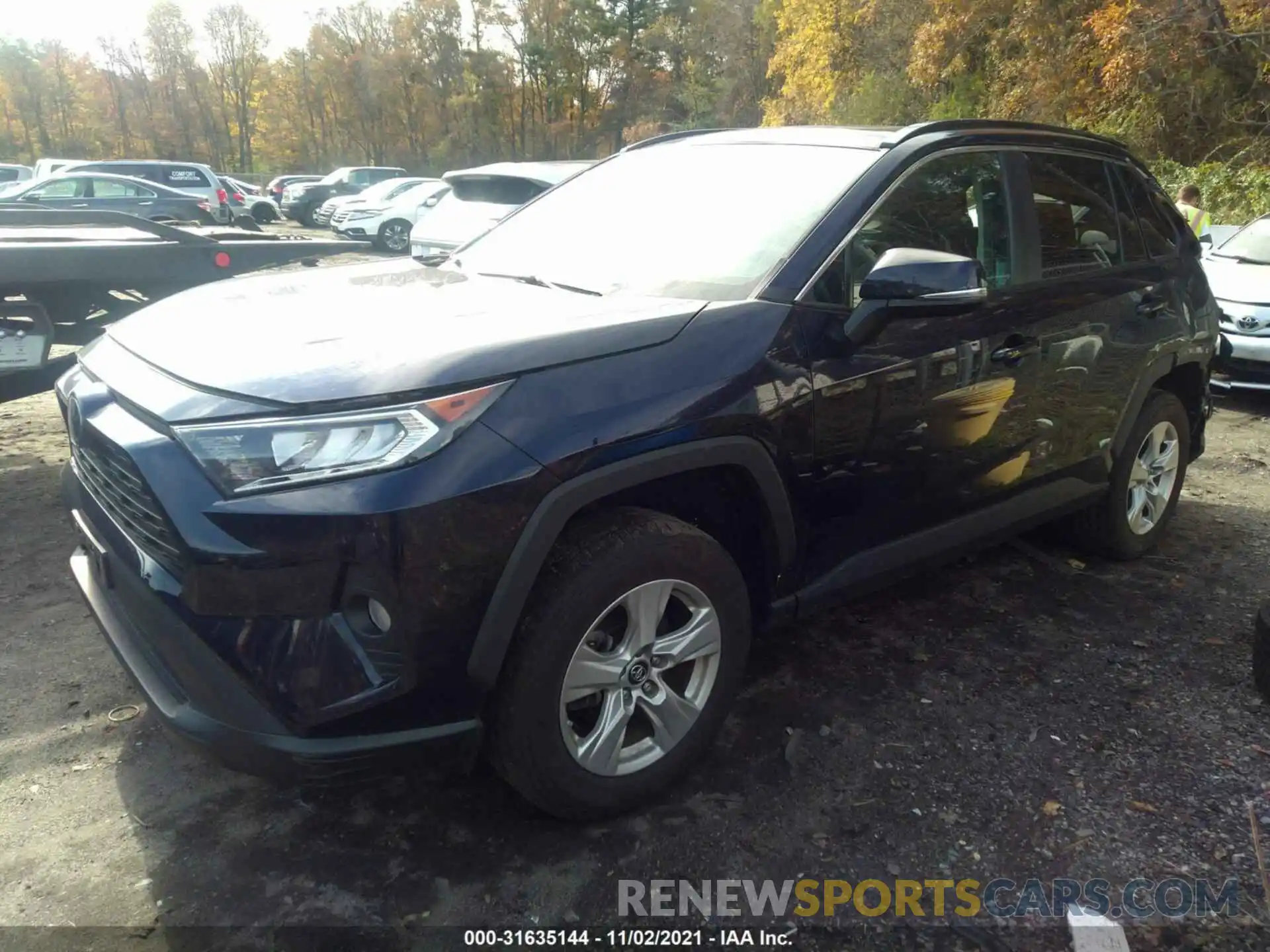 2 Photograph of a damaged car 2T3P1RFV3KW034032 TOYOTA RAV4 2019