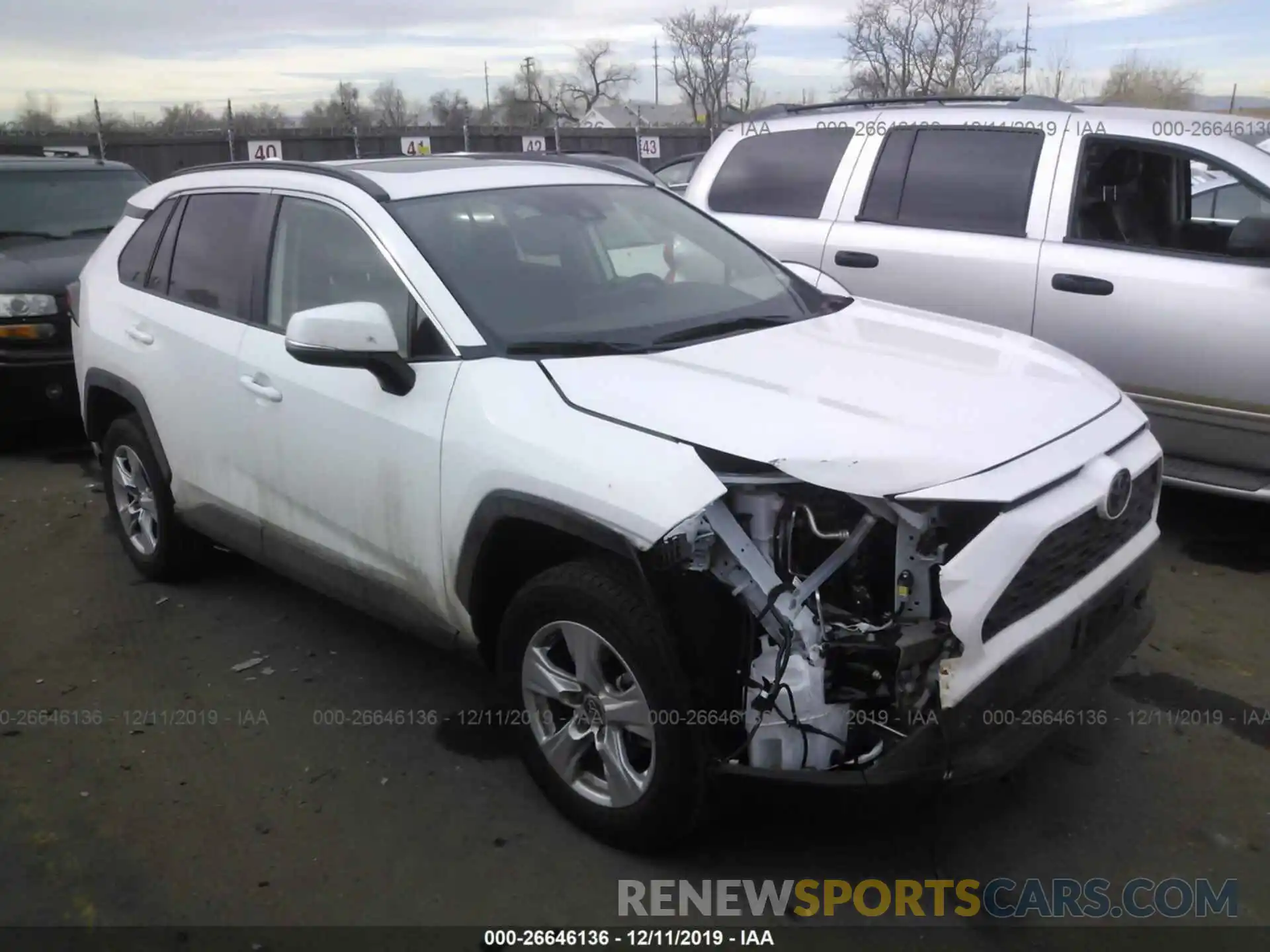 1 Photograph of a damaged car 2T3P1RFV3KW051574 TOYOTA RAV4 2019