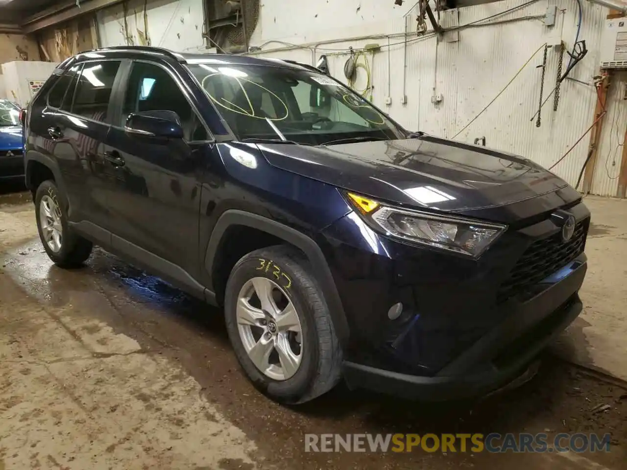 1 Photograph of a damaged car 2T3P1RFV3KW055110 TOYOTA RAV4 2019