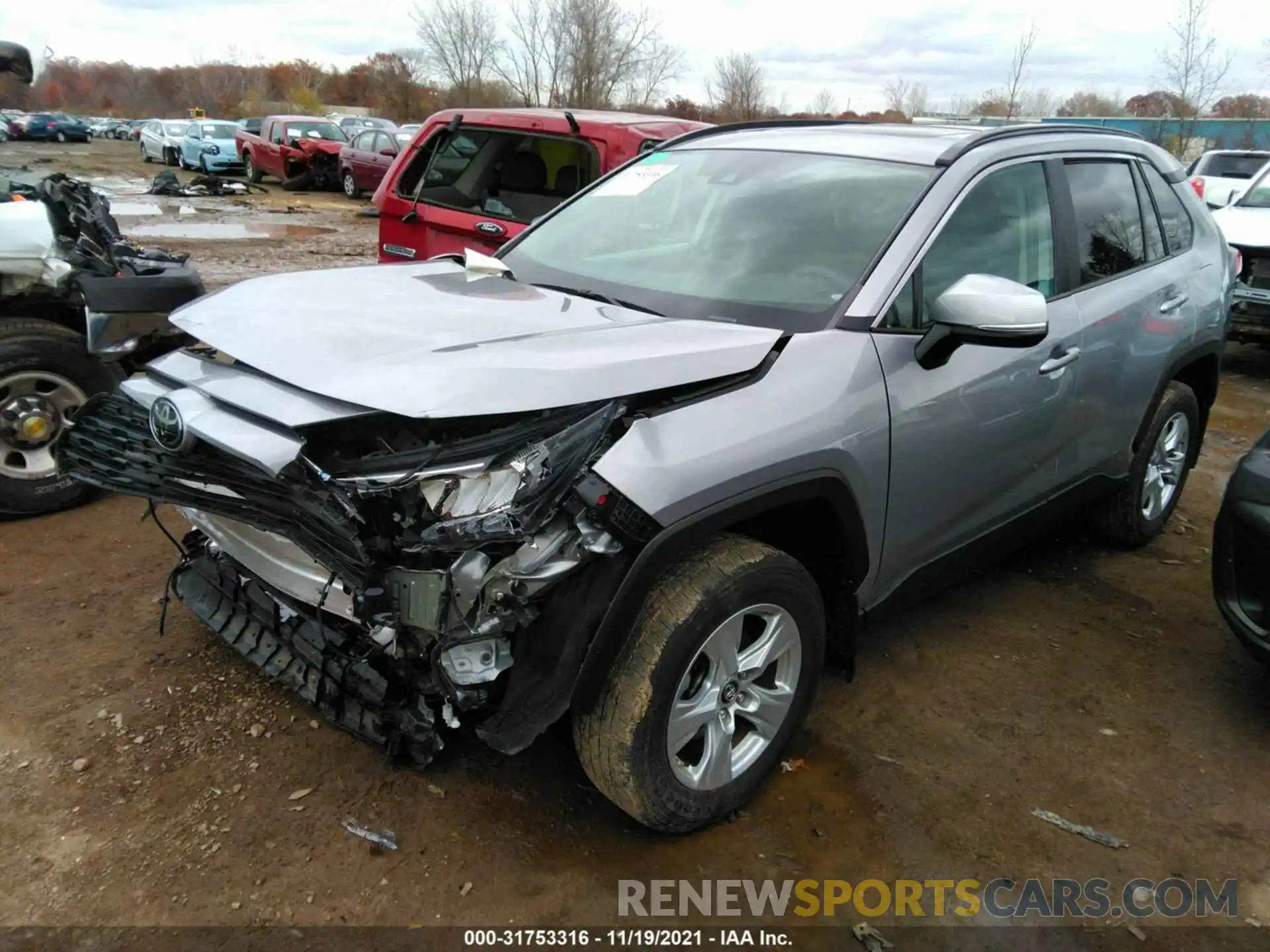 1 Photograph of a damaged car 2T3P1RFV3KW068780 TOYOTA RAV4 2019